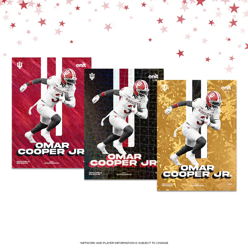 ONIT Indiana Hoosiers Football 2025 Season Showcase Commemorative Box - Image 4