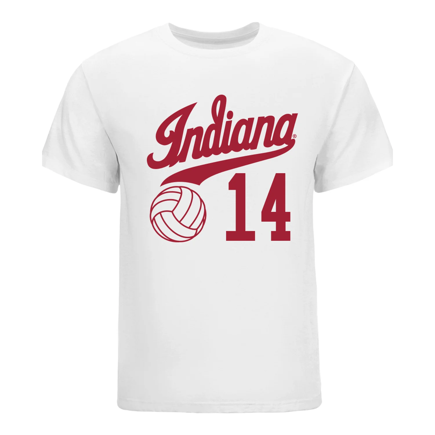 Indiana Hoosiers Women's Volleyball Student Athlete T-Shirt #14 Emma Segal - Image 2