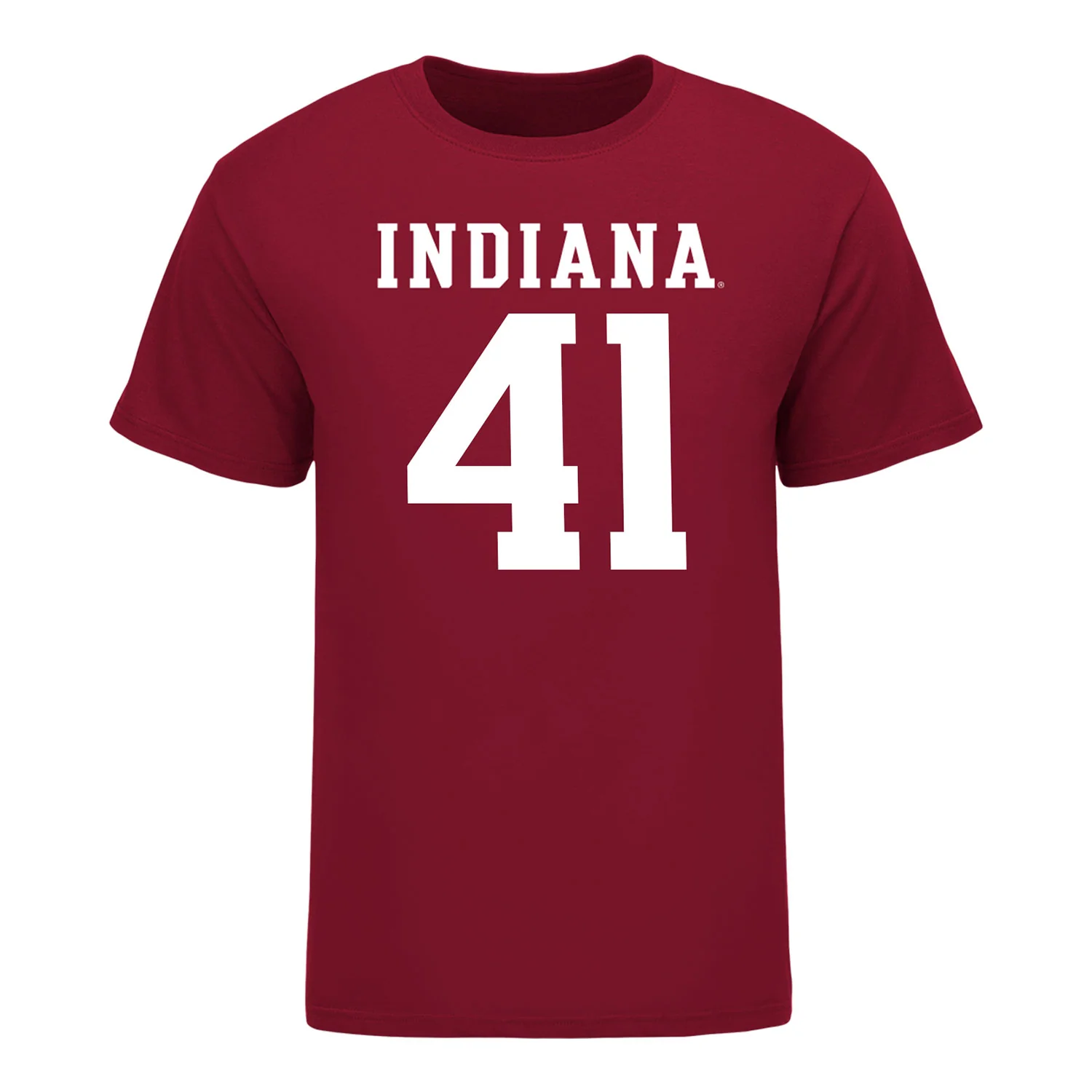 Indiana Hoosiers #41 Keishaun Calhoun Student Athlete Football T-Shirt - Image 2