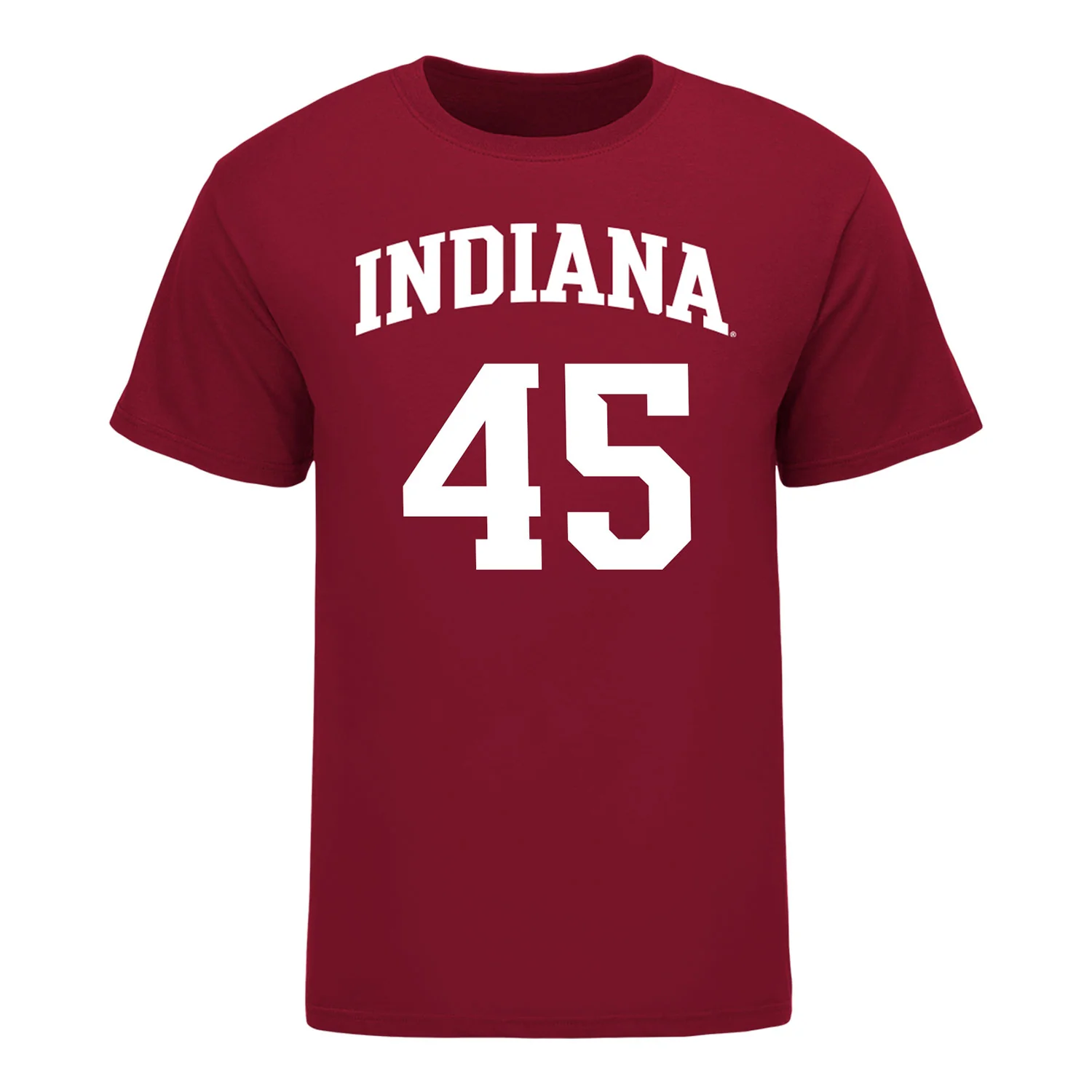 Indiana Hoosiers Adidas #45 Jade Ondineme Student Athlete Womens Basketball T-Shirt - Image 2
