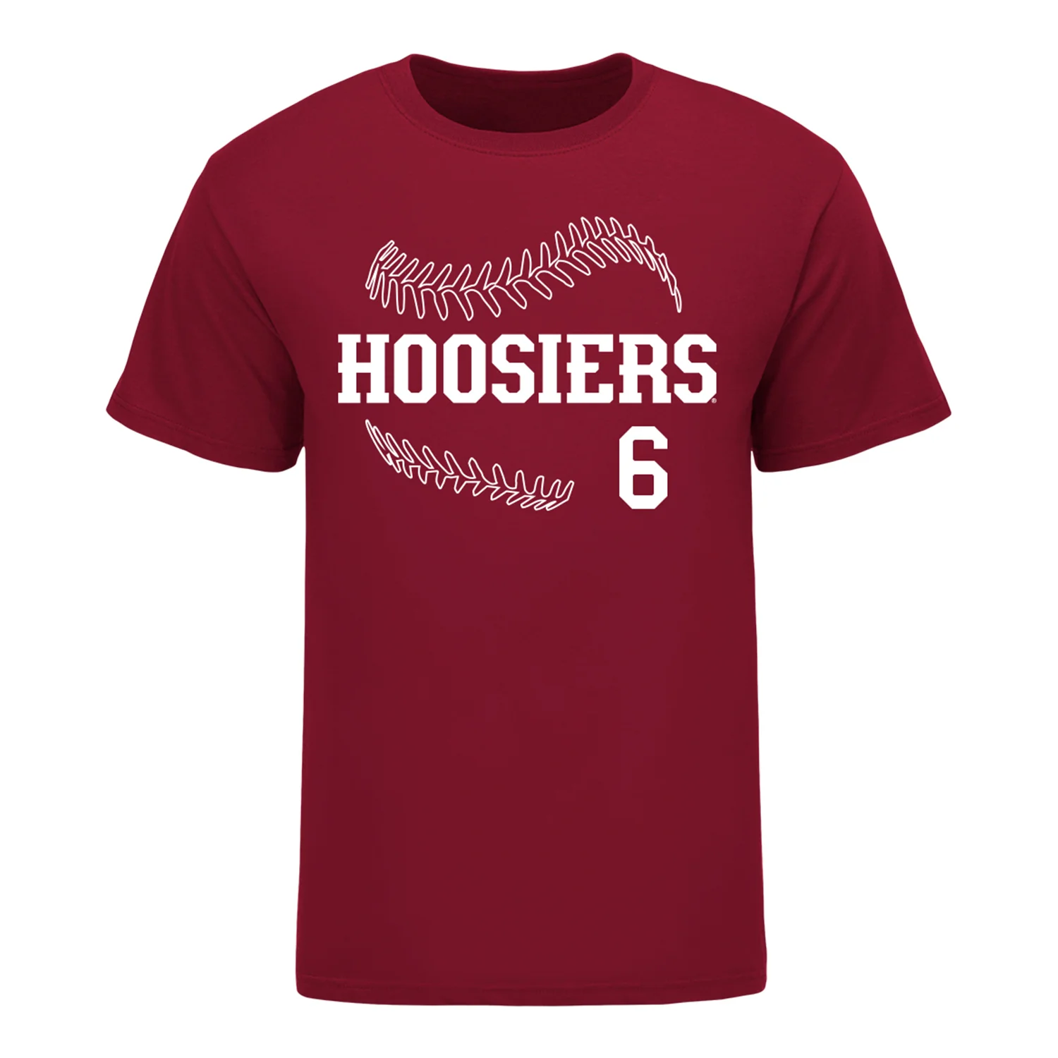 Indiana Hoosiers Softball #6 Jada Ellison Student Athlete T-Shirt - Image 2