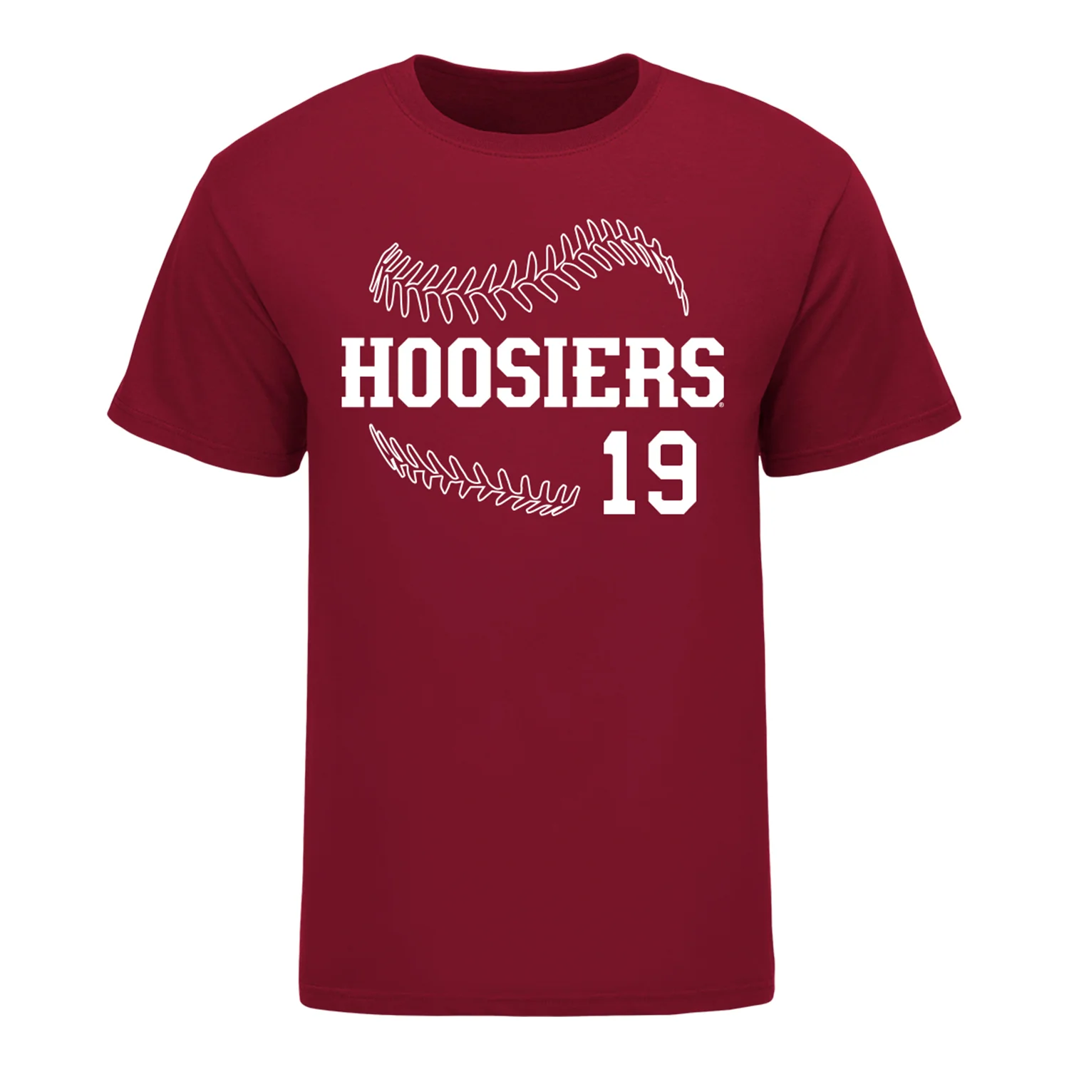 Indiana Hoosiers Softball #19 Maddie Engle Student Athlete T-Shirt - Image 2