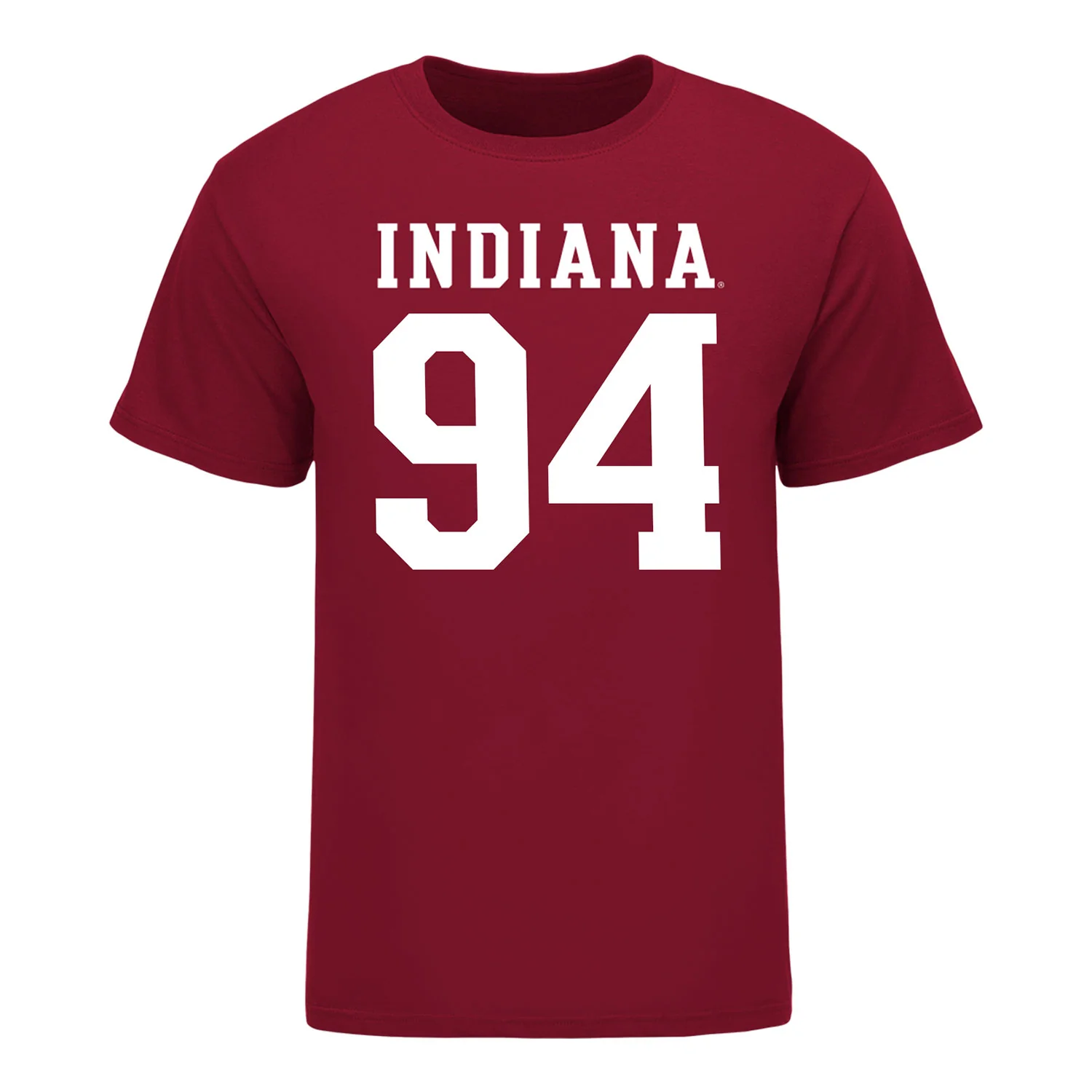 Indiana Hoosiers #94 Kyler Garcia Student Athlete Football T-Shirt - Image 2