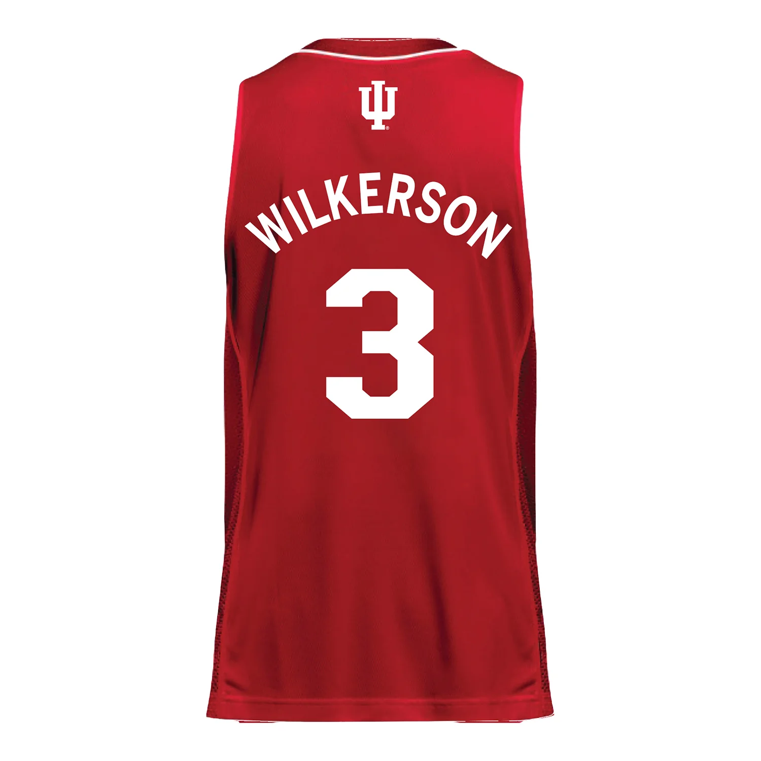Indiana Hoosiers Adidas #3 Lamar Wilkerson Student Athlete Crimson Basketball Jersey