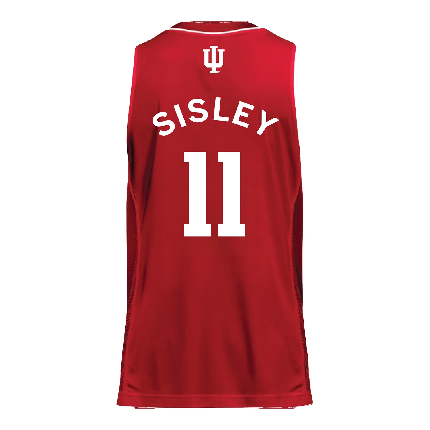 Indiana Hoosiers Adidas #11 Trent Sisley Student Athlete Crimson Basketball Jersey