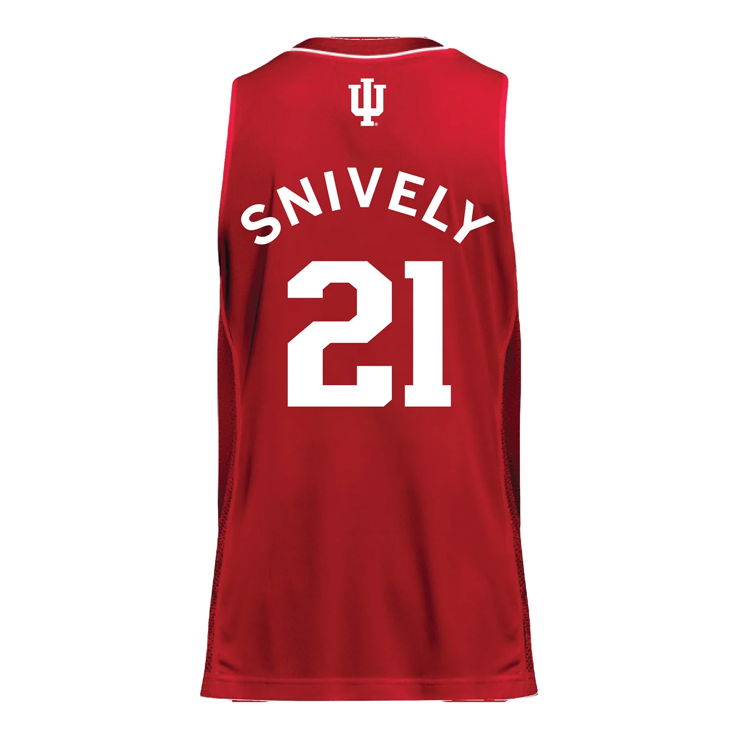 Indiana Hoosiers Adidas #21 Drew Snively Student Athlete Crimson Basketball Jersey
