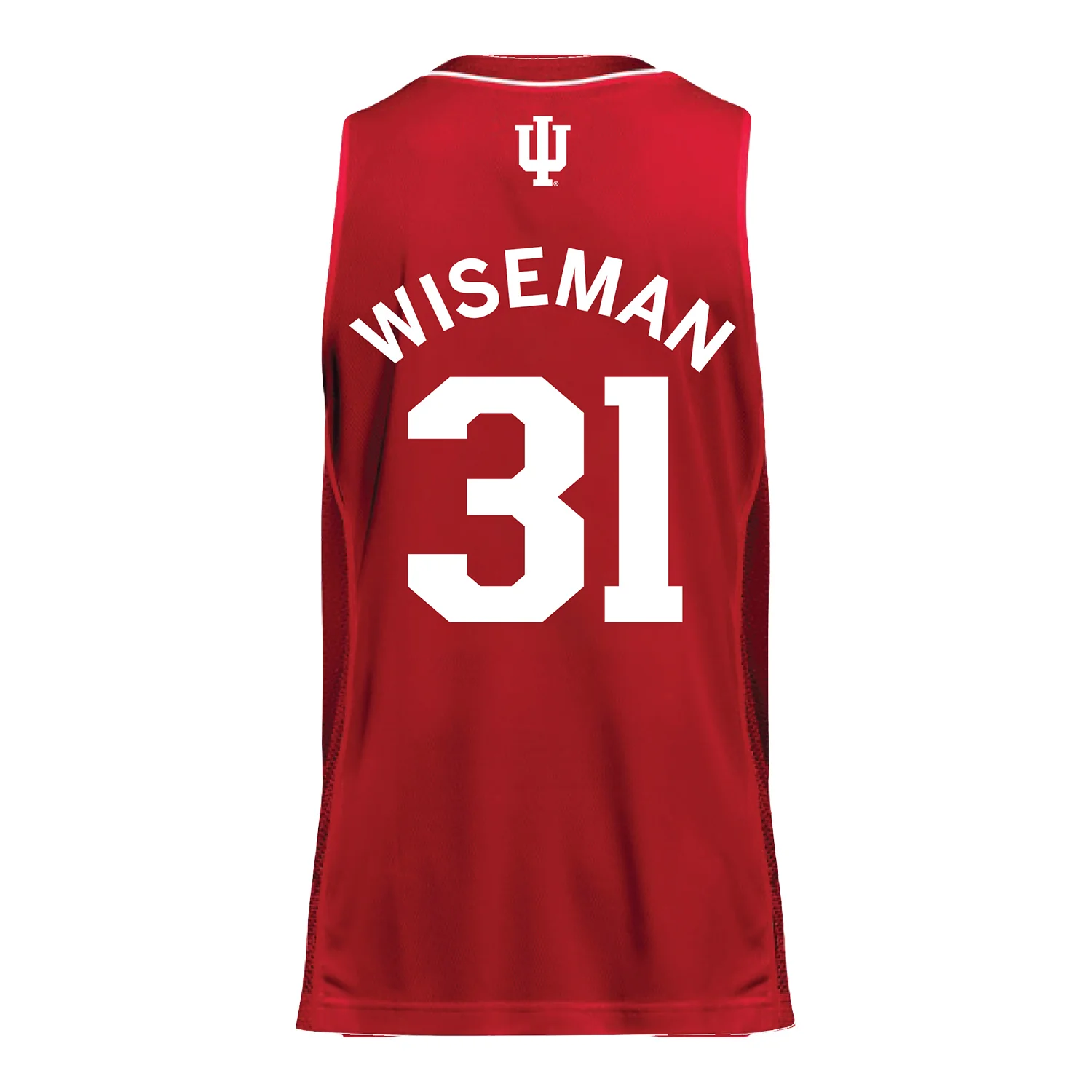 Indiana Hoosiers Adidas #31 Faith Wiseman Student Athlete Crimson Basketball Jersey