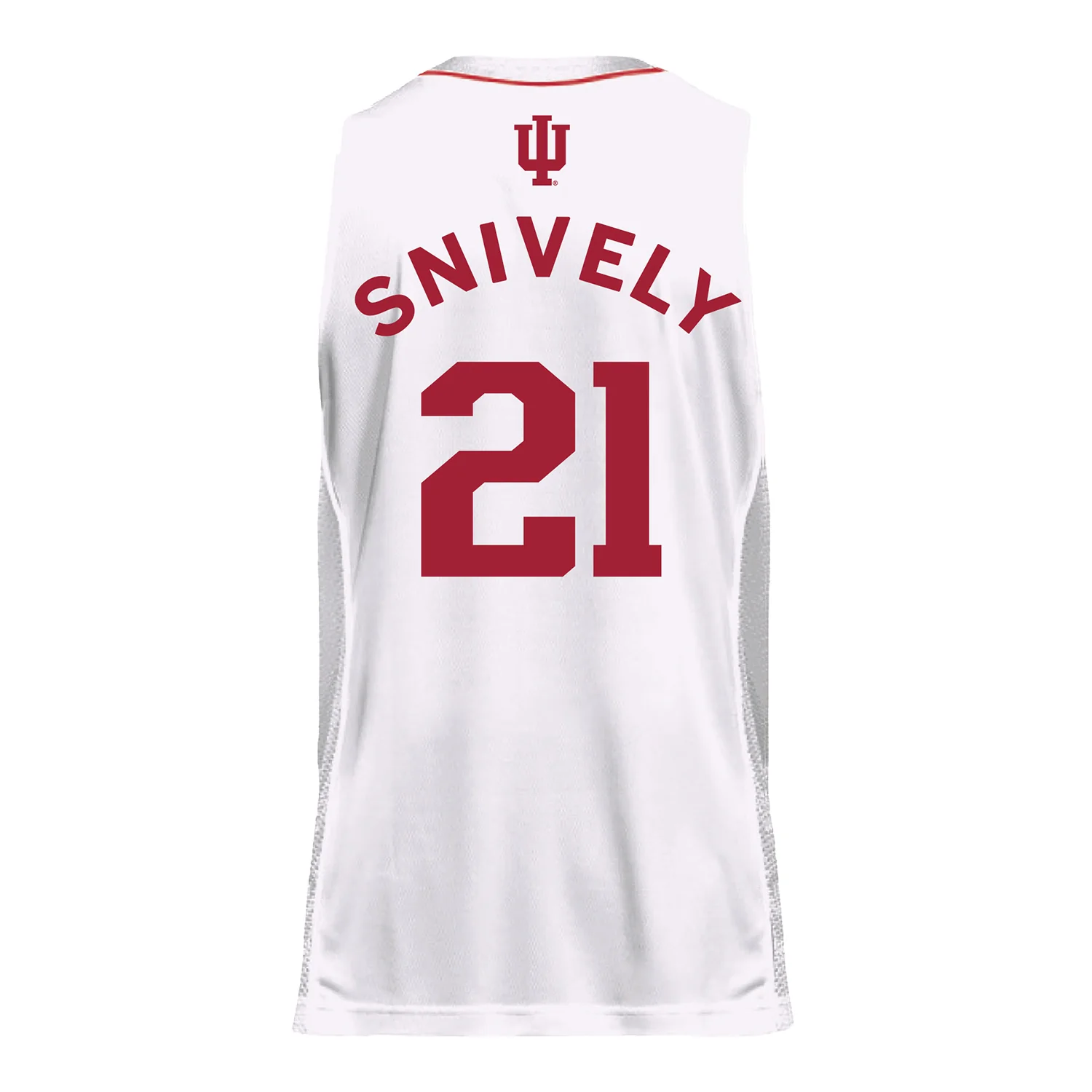 Indiana Hoosiers Adidas #21 Drew Snively Student Athlete White Basketball Jersey