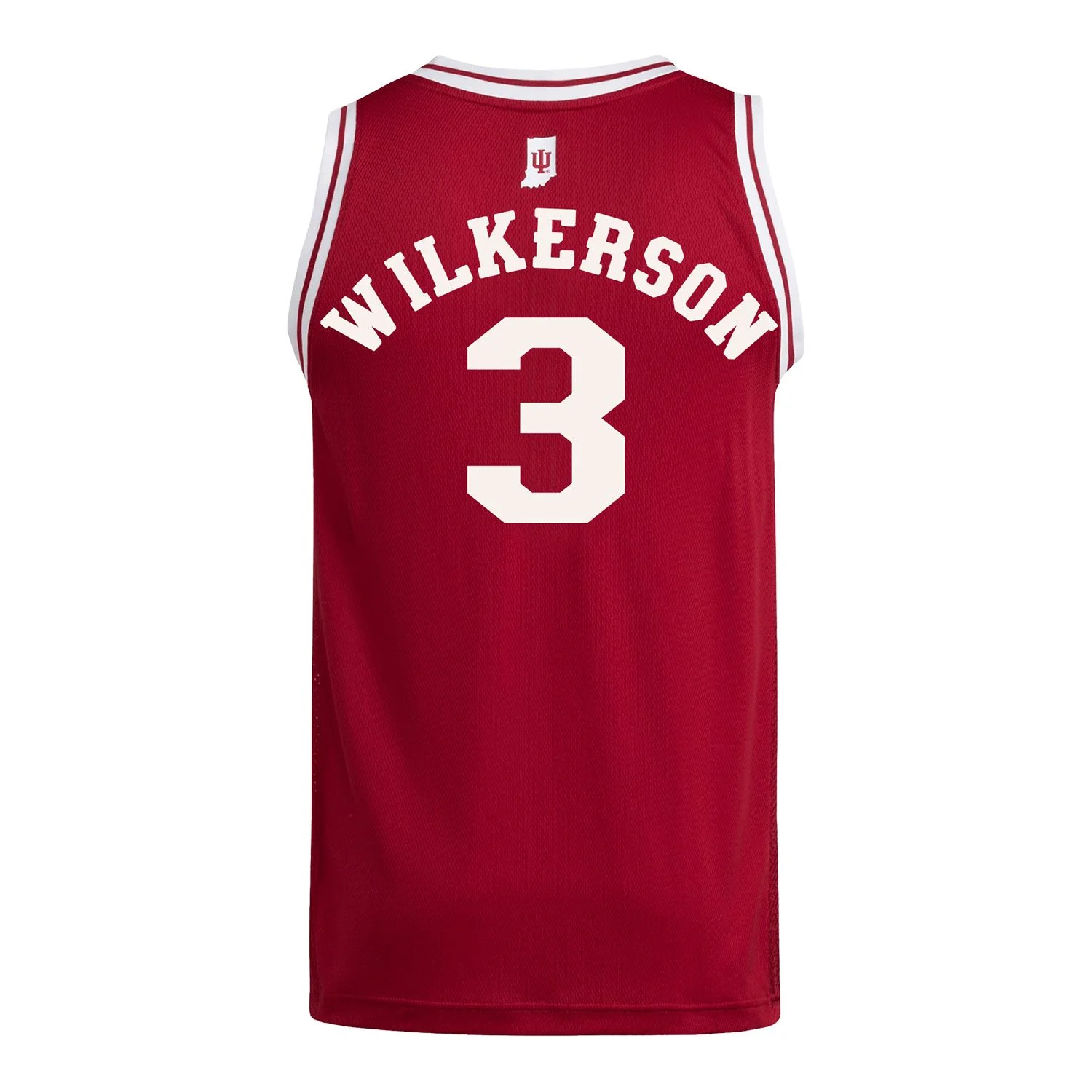 Indiana Hoosiers Adidas #3 Lamar Wilkerson Student Athlete Youth Crimson Basketball Jersey