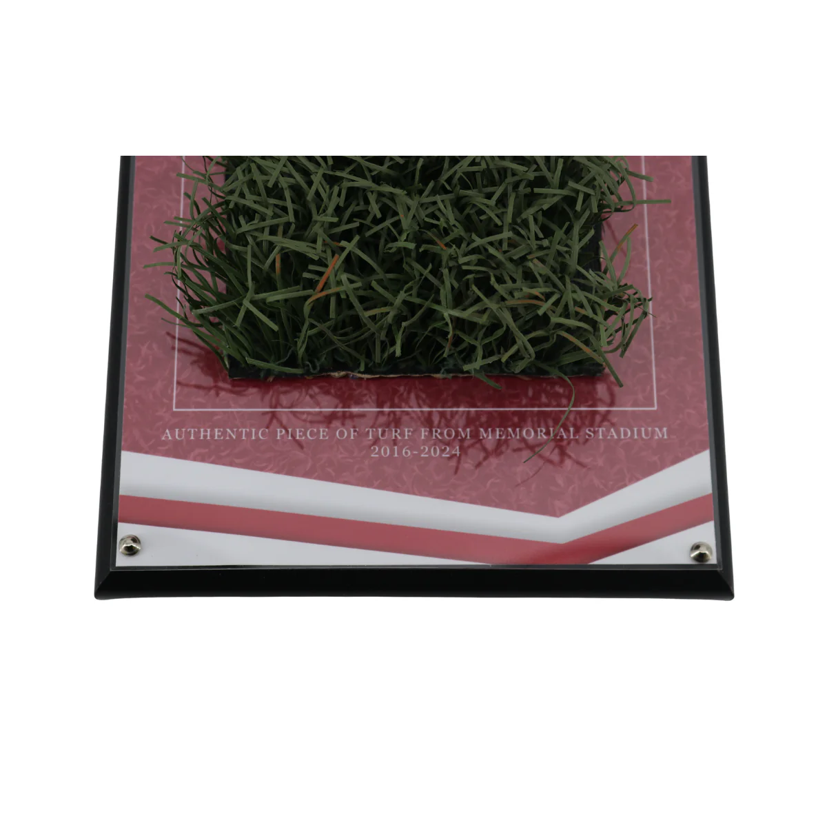 Indiana University Authentic Piece of Memorial Stadium Turf Plaque - Image 4