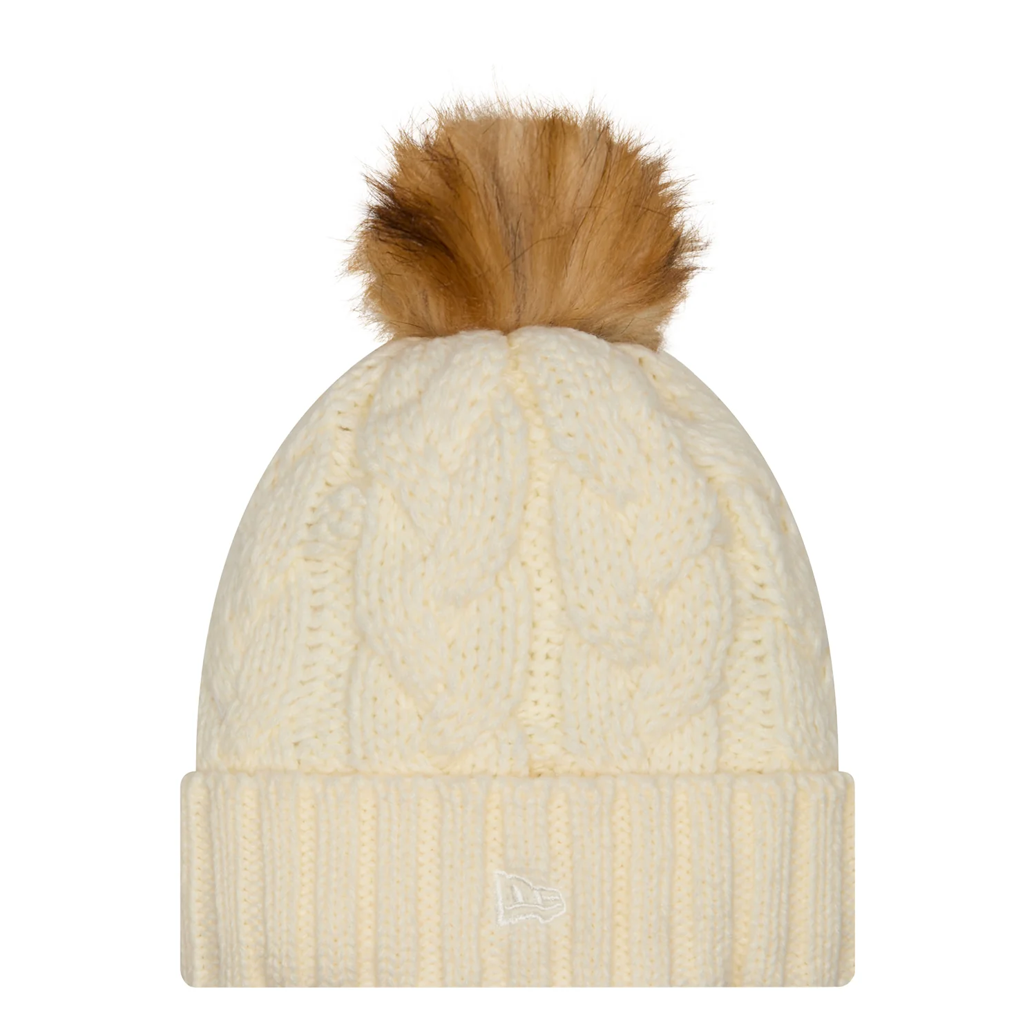 Indiana Hoosiers New Era Ladies Fur Pom Beanie - Image 2