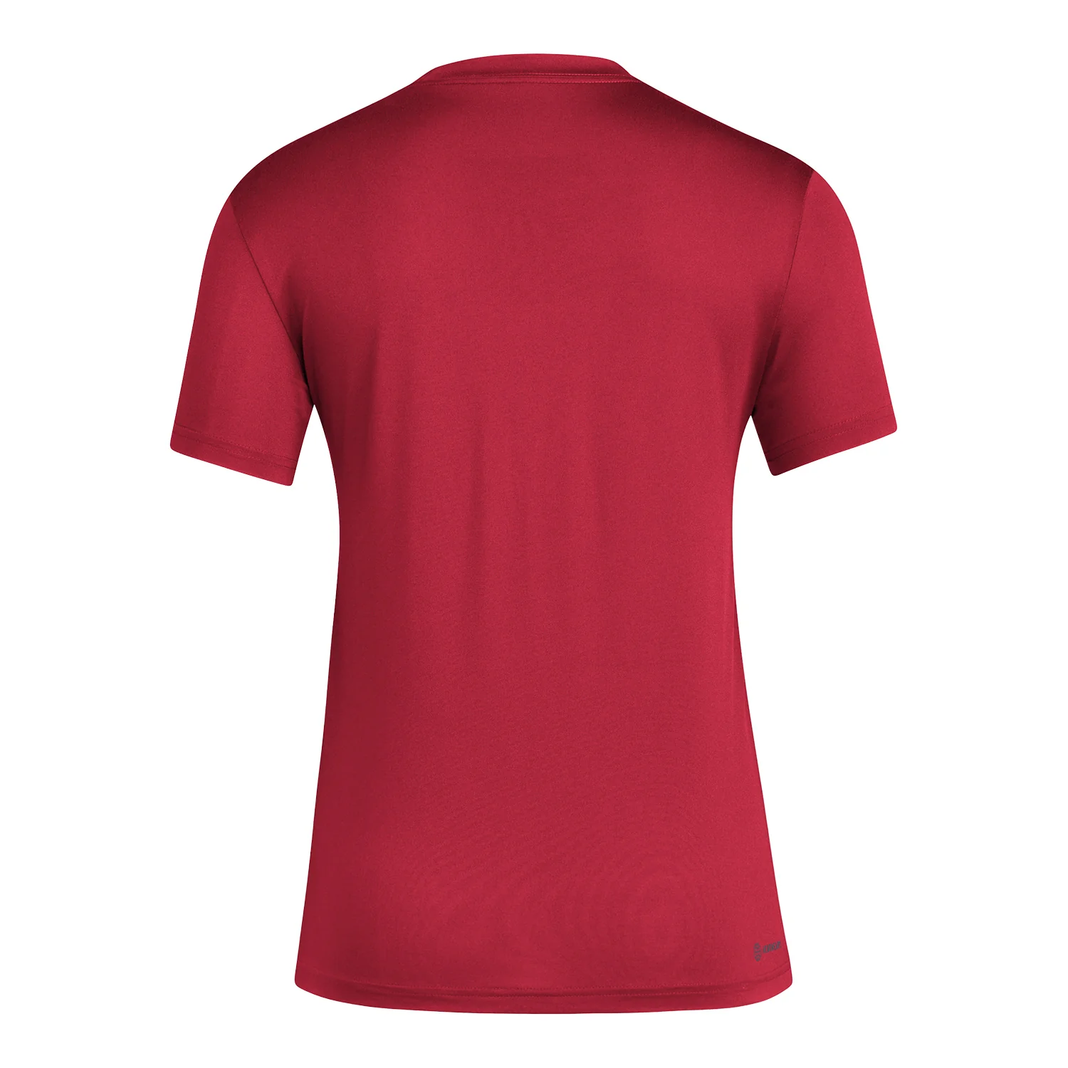 Indiana Hoosiers Adidas Ladies Crimson Football T-Shirt - Image 2