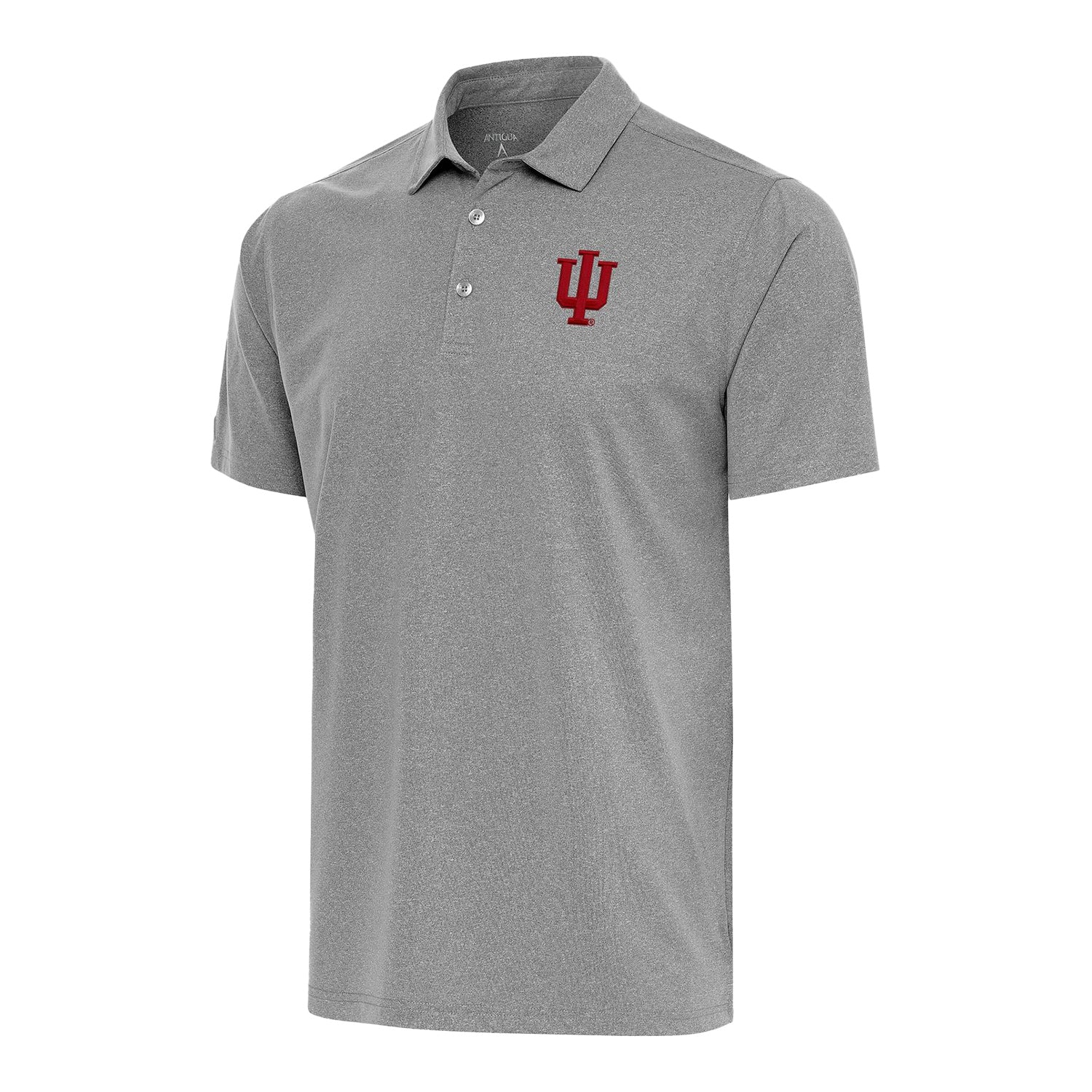 Indiana Hoosiers Score Heather Black Polo