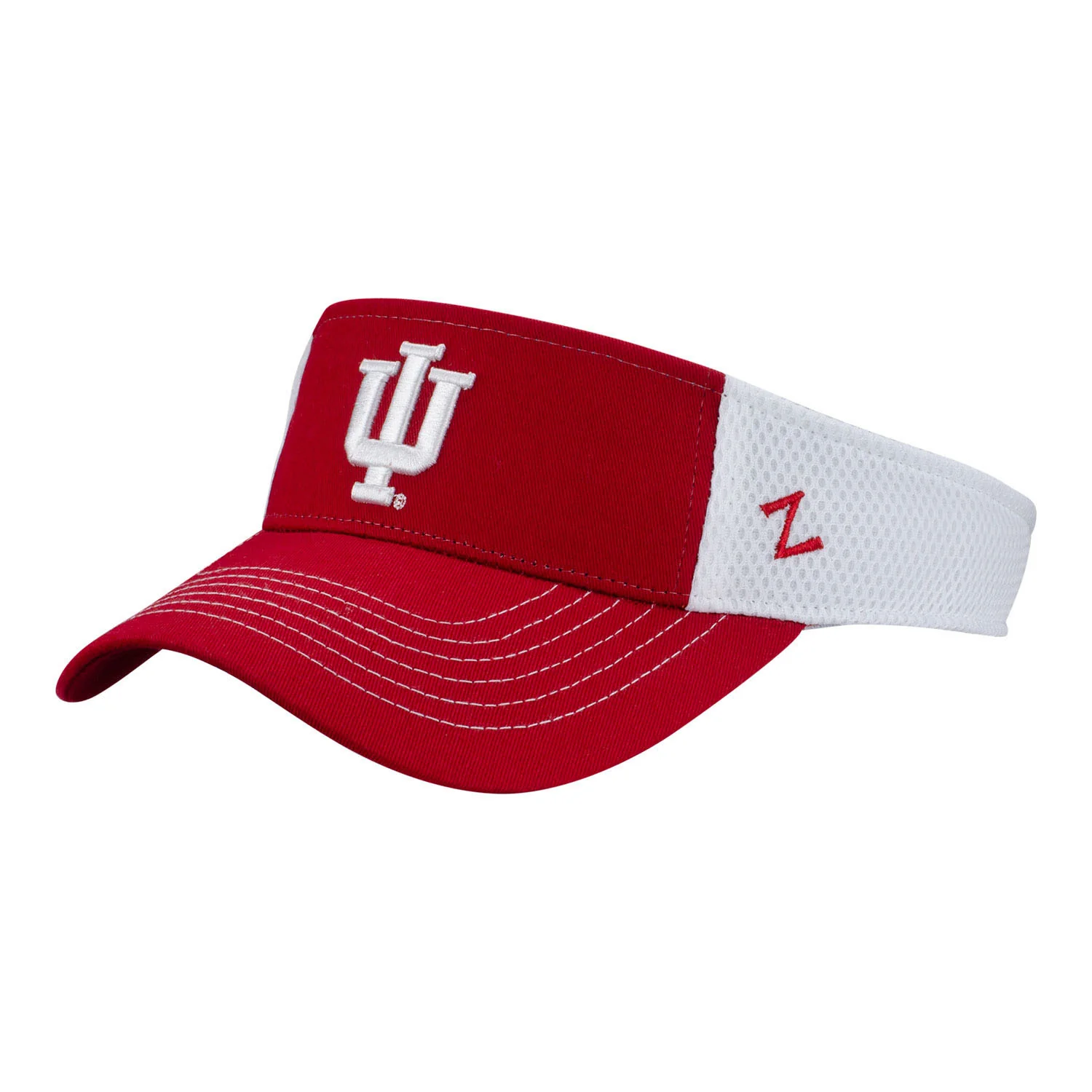 Indiana Hoosiers Dropstep Crimson Adjustable Visor
