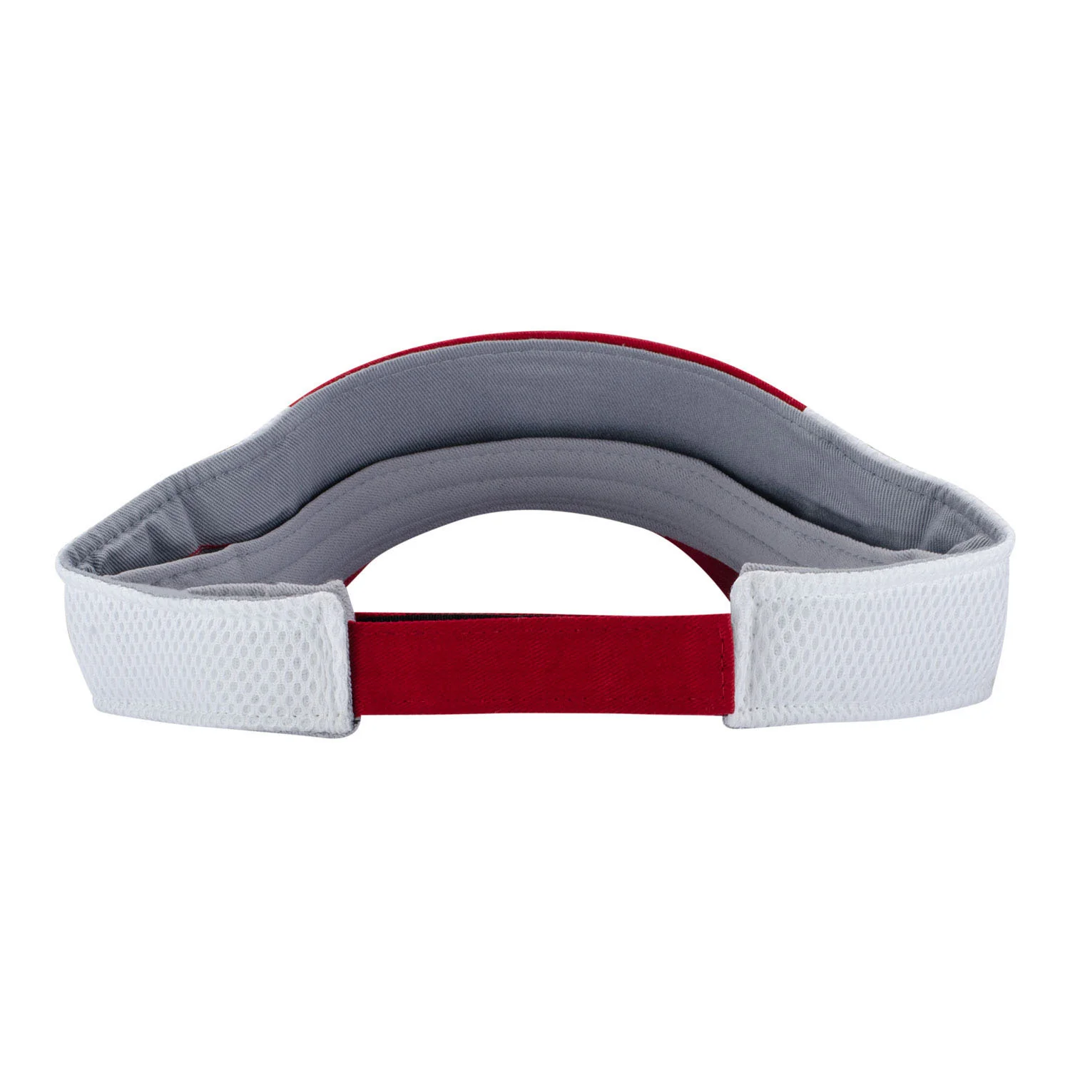 Indiana Hoosiers Dropstep Crimson Adjustable Visor - Image 2
