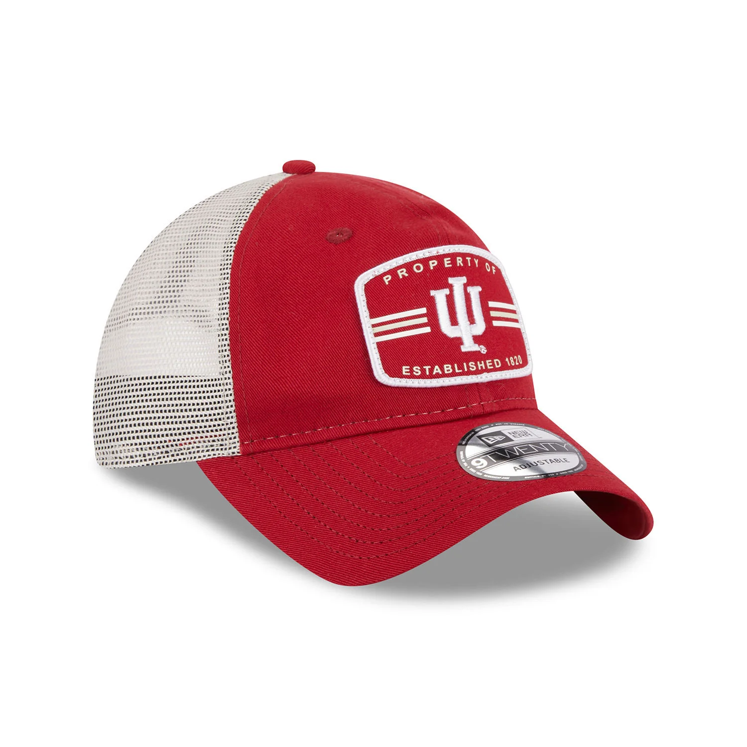 Indiana Hoosiers Property Mesh Back Crimson Adjustable Hat - Image 2