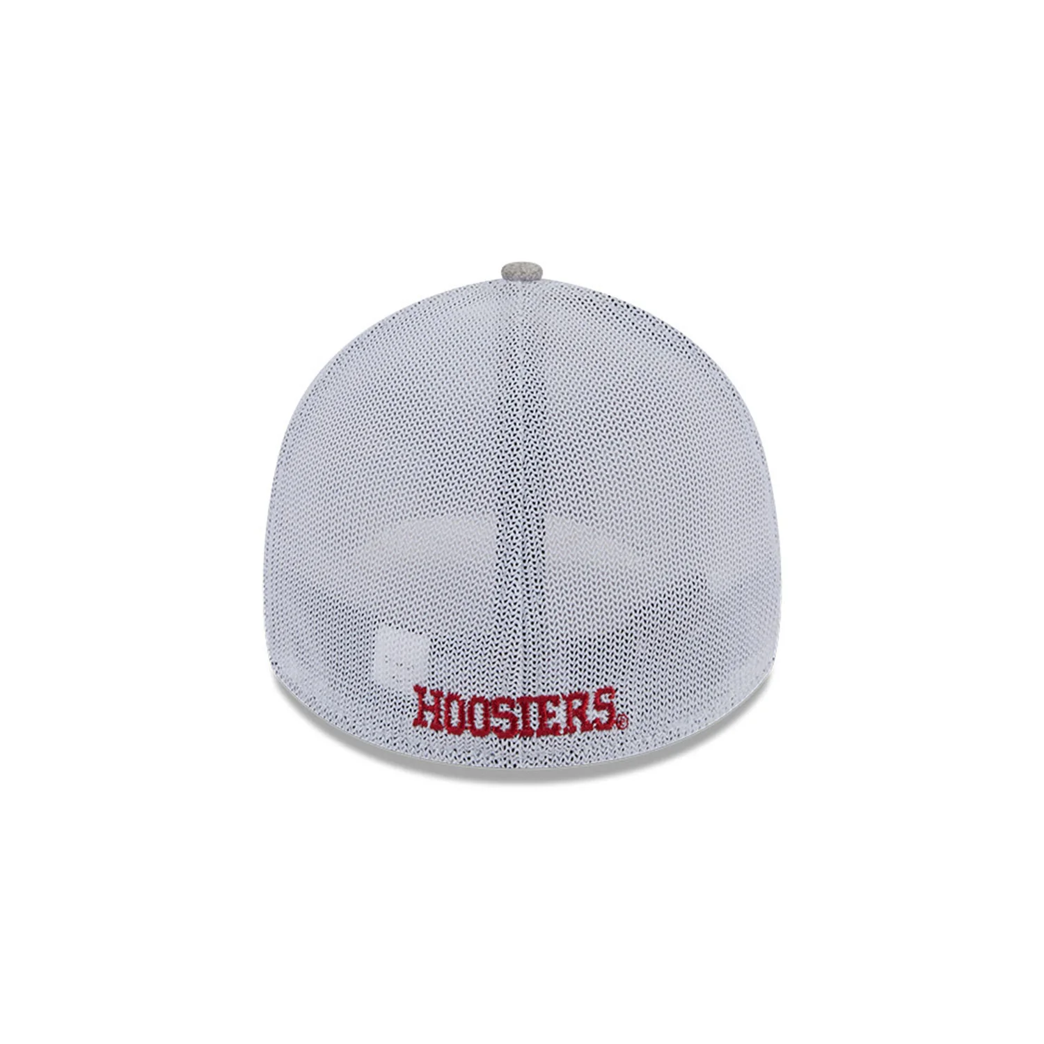 Indiana Hoosiers Primary Logo Heathered Mesh Back Flex Hat - Image 3