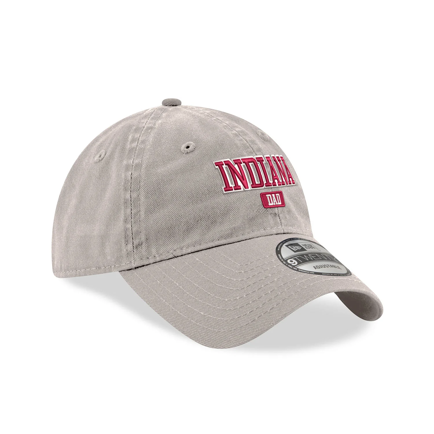 Indiana Hoosiers Dad Stone Adjustable Hat - Image 2