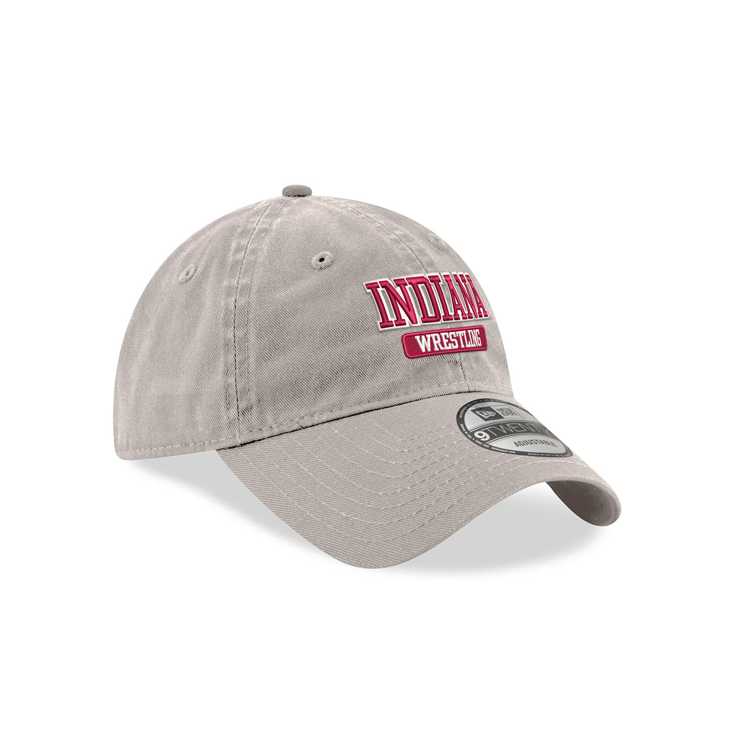 Indiana Hoosiers Wrestling Stone Adjustable Hat - Image 2