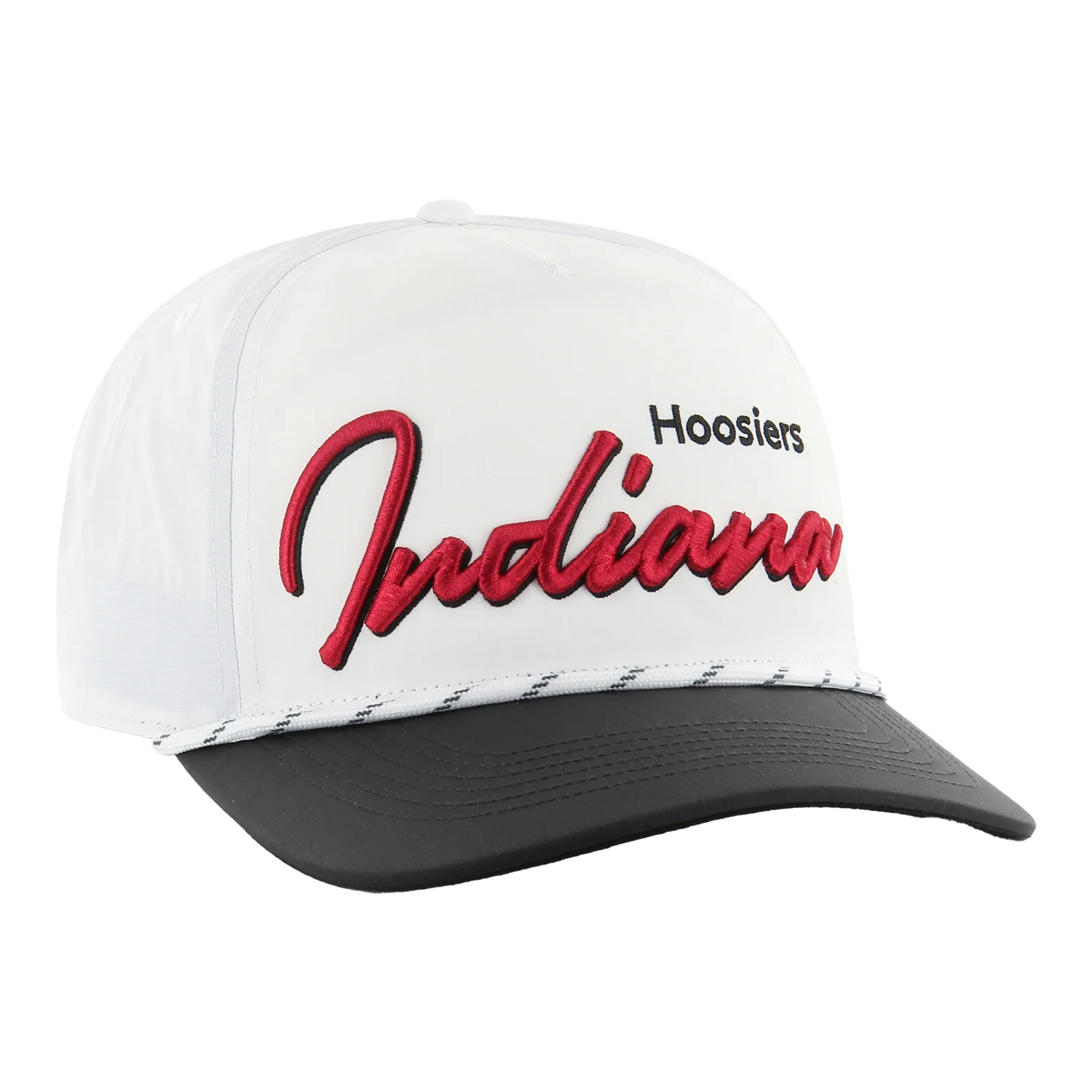 Indiana Hoosiers Chamberlain Rope White Adjustable Hat - Image 2