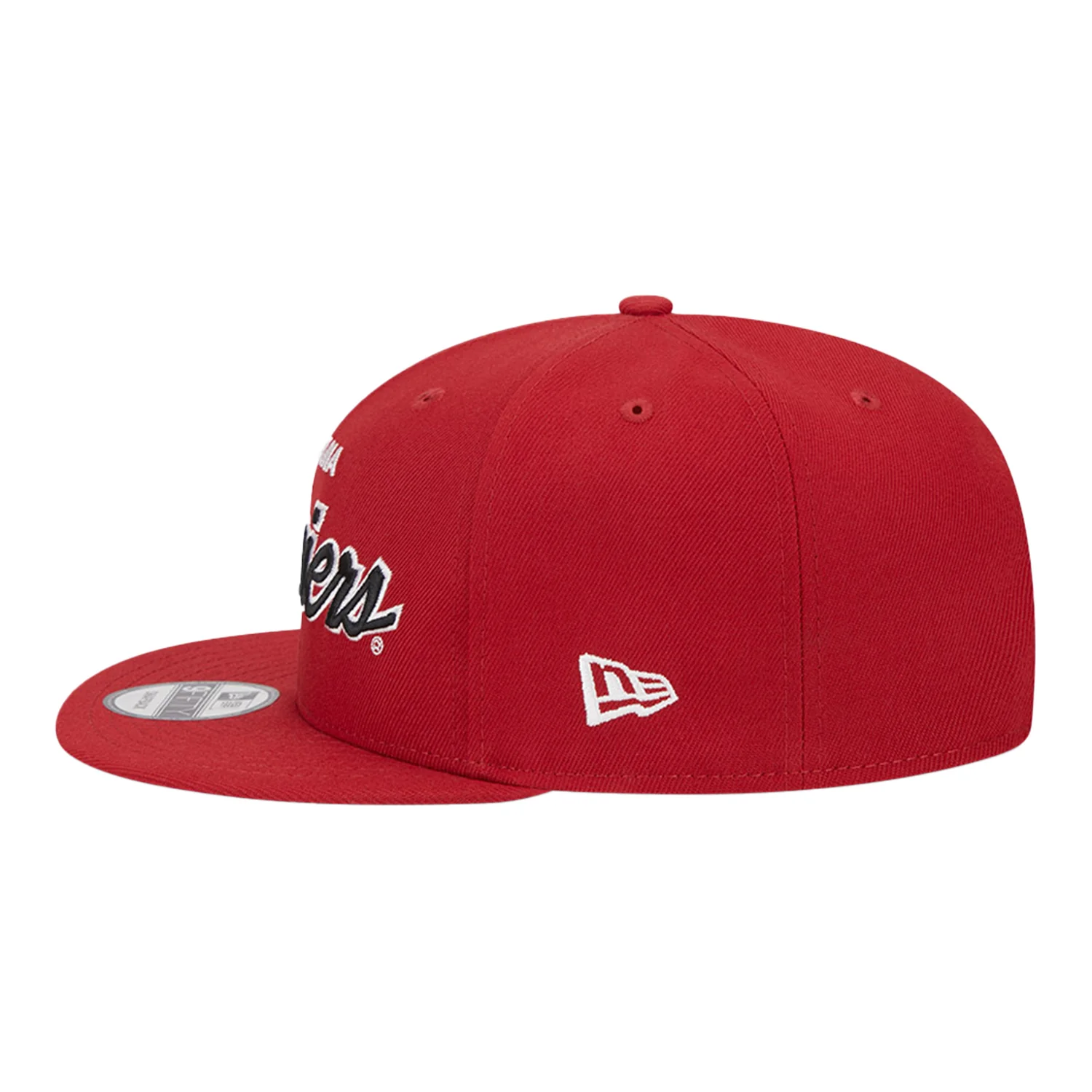 Indiana Hoosiers Retro Script Snap Crimson Adjustable Hat - Image 2