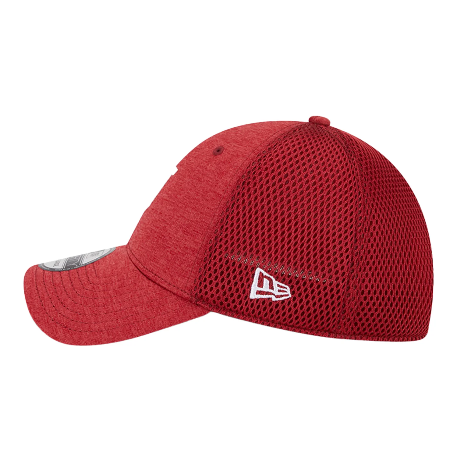 Indiana Hoosiers Primary Logo Heather Crimson Flex Hat - Image 2