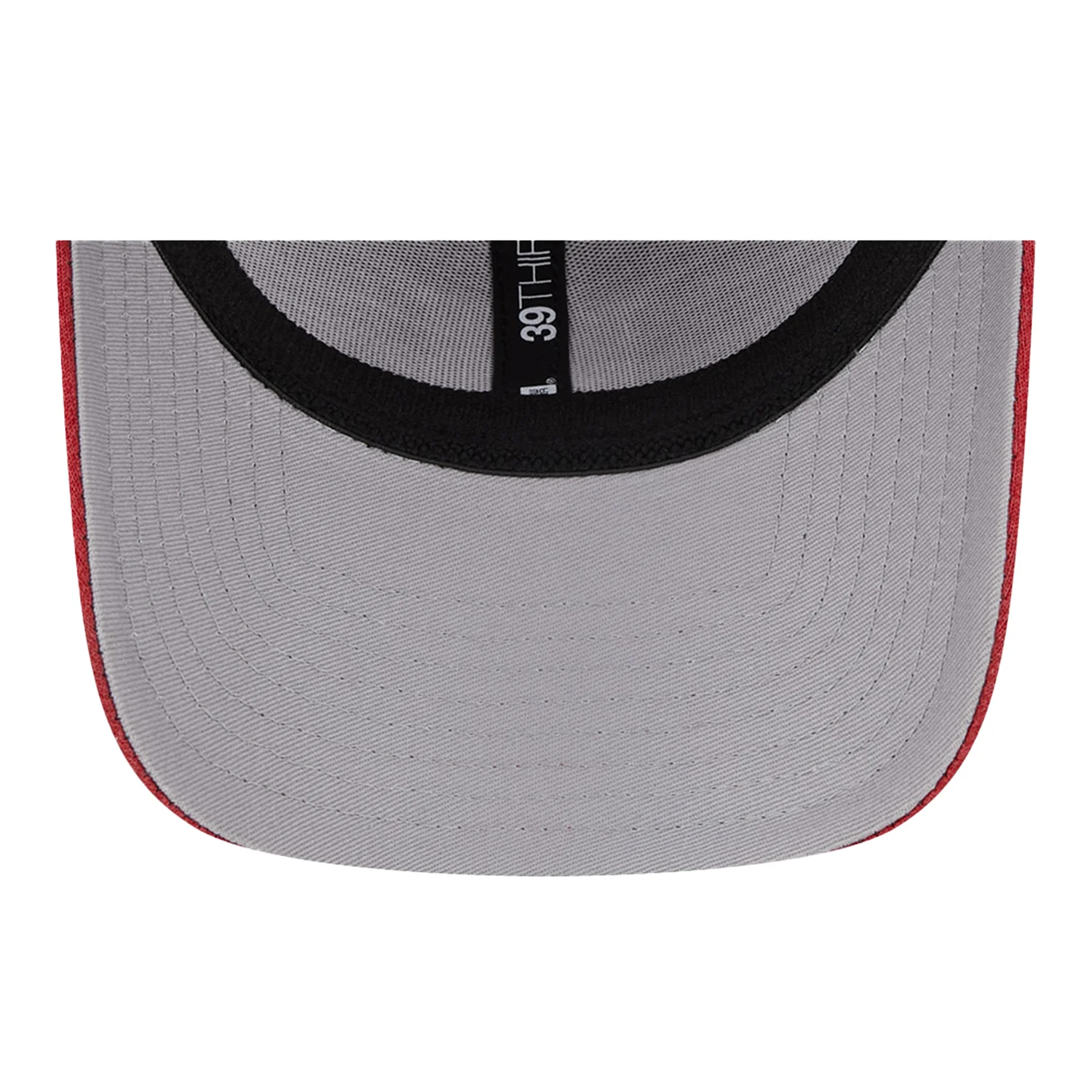 Indiana Hoosiers Primary Logo Heather Crimson Flex Hat - Image 4