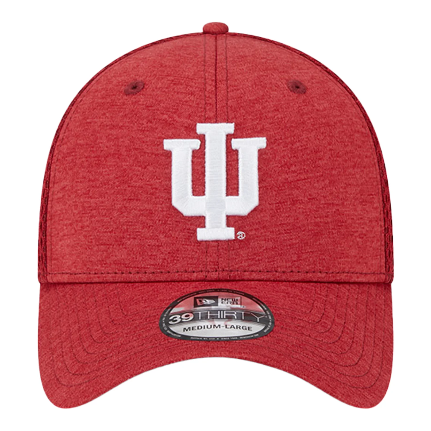Indiana Hoosiers Primary Logo Heather Crimson Flex Hat - Image 5