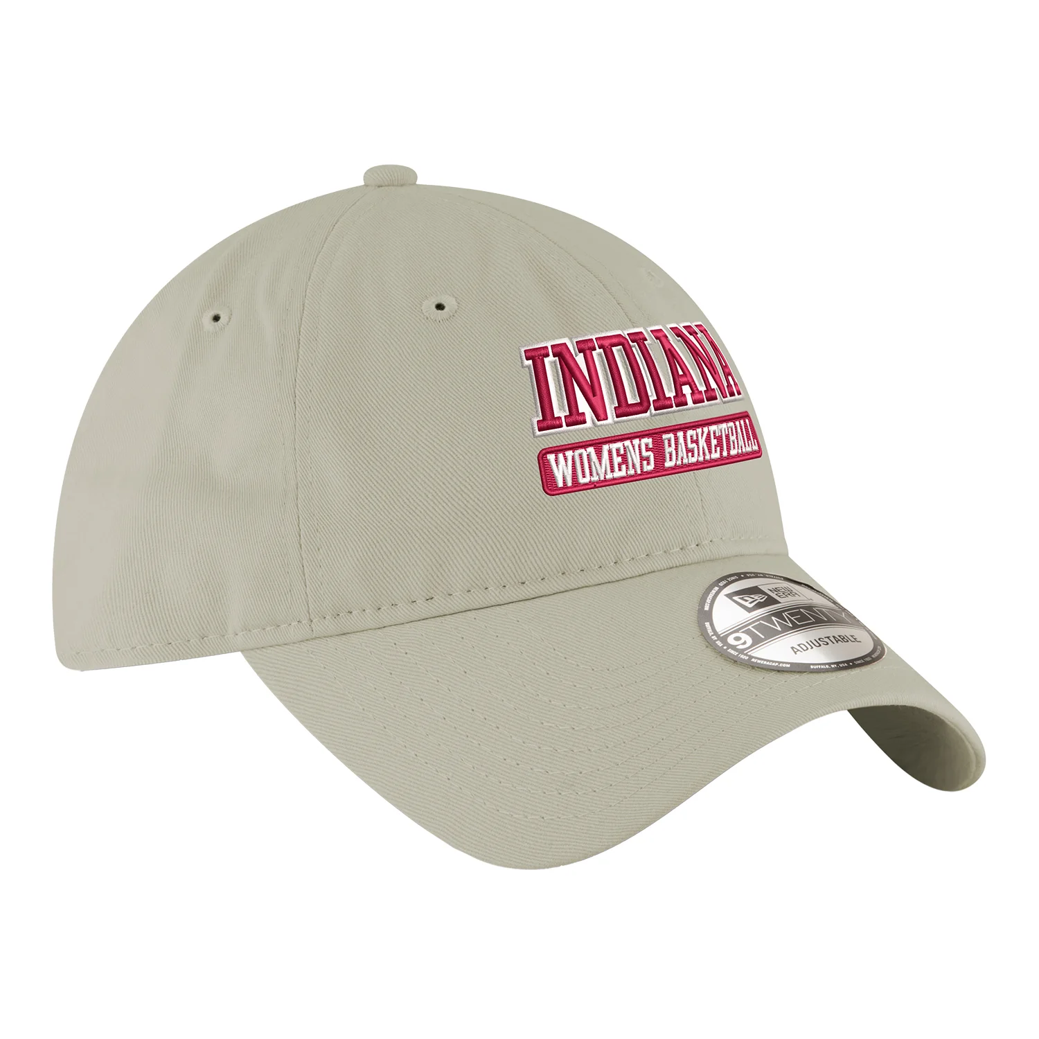 Indiana Hoosiers Women's Basketball Stone Adjustable Hat - Image 2
