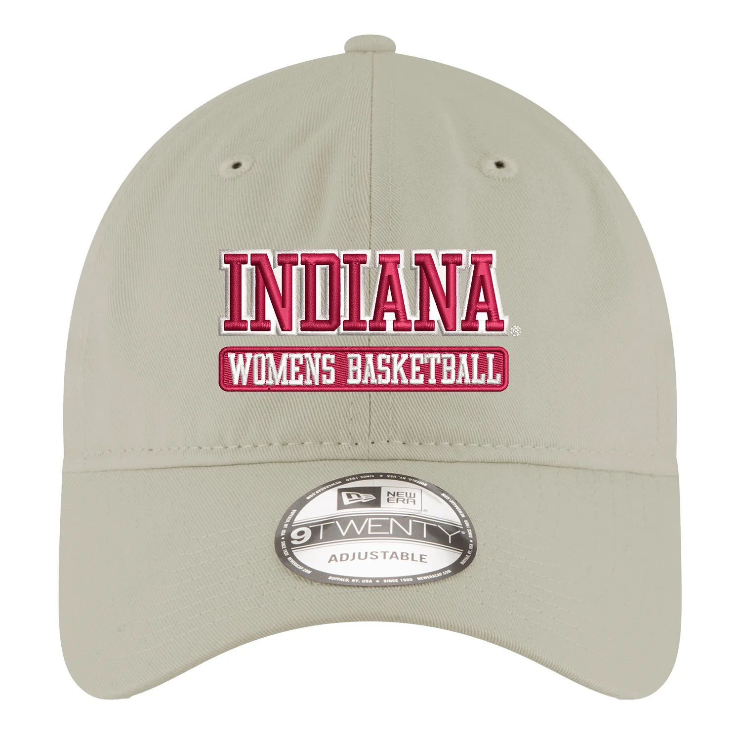 Indiana Hoosiers Women's Basketball Stone Adjustable Hat - Image 3