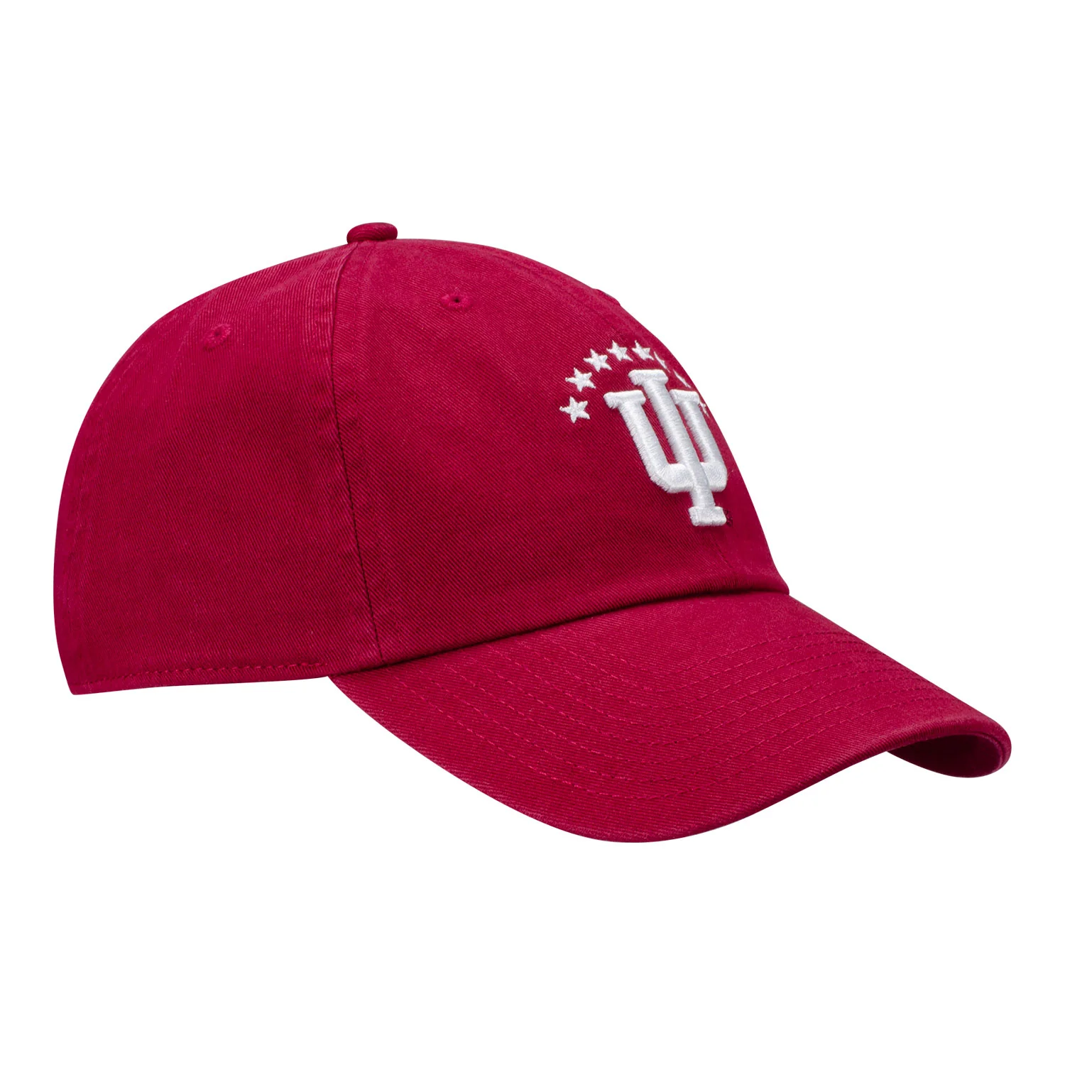 Indiana Hoosiers Men's Soccer Star Crimson Adjustable Hat - Image 3