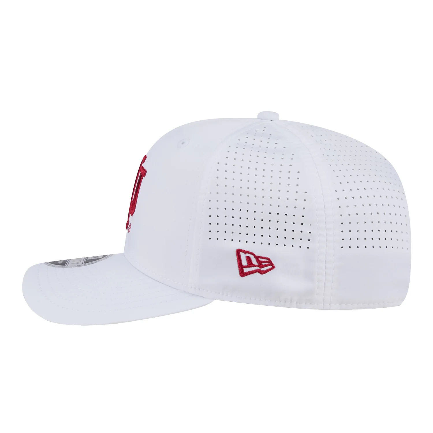 Indiana Hoosiers Preform White Snapback Hat - Image 4