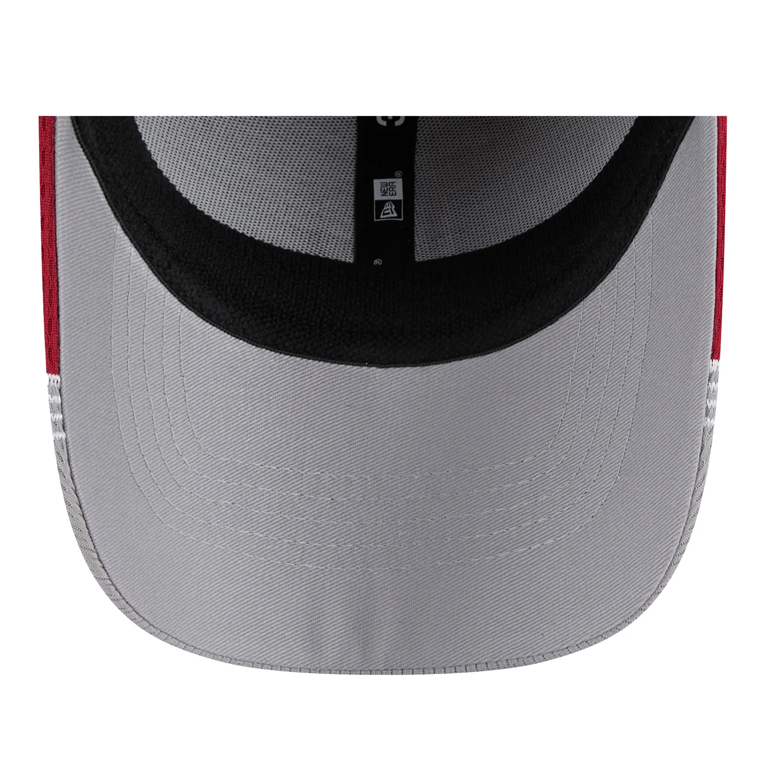 Indiana Hoosiers Visor Trim Grey and Crimson Flex Hat - Image 7