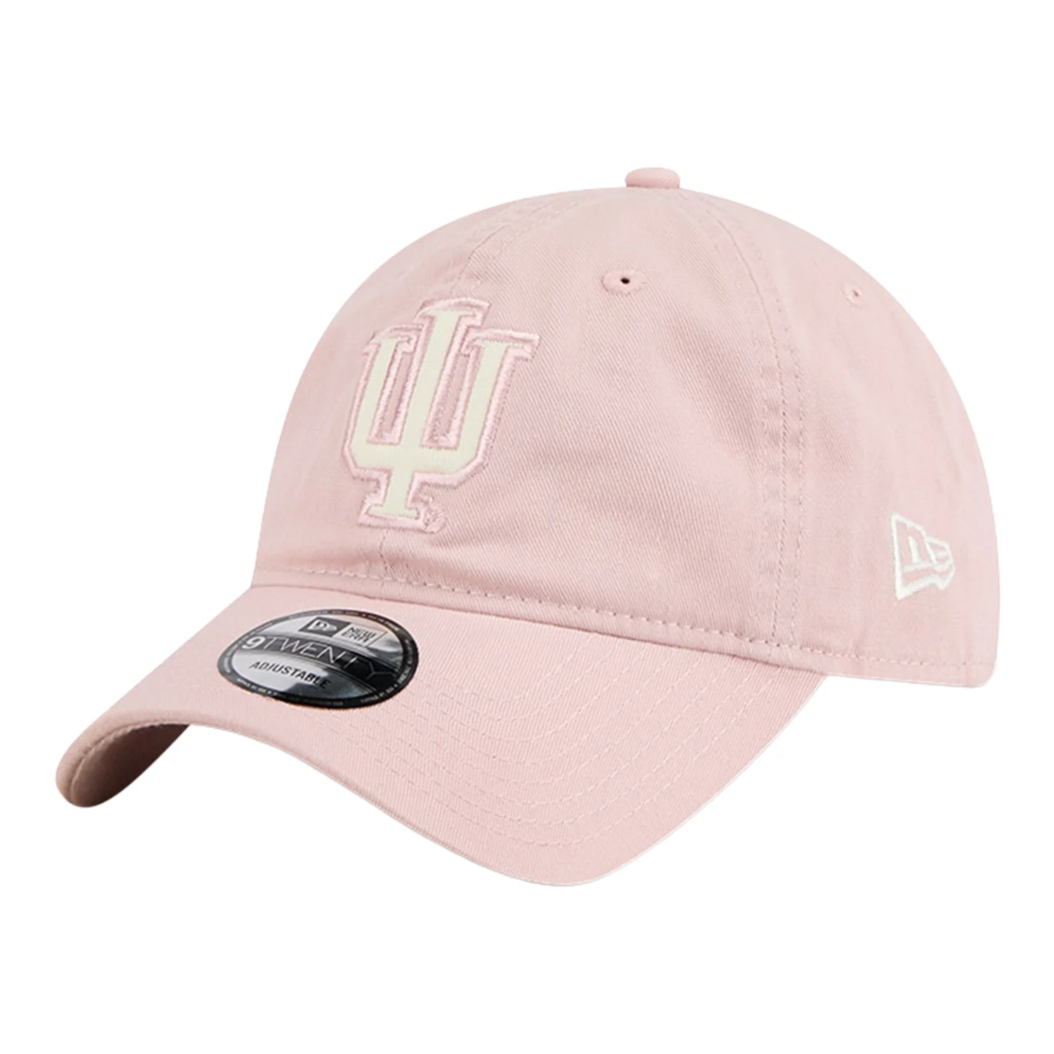 Indiana Hoosiers New Era 920 Pink Unstructured Adjustable Hat