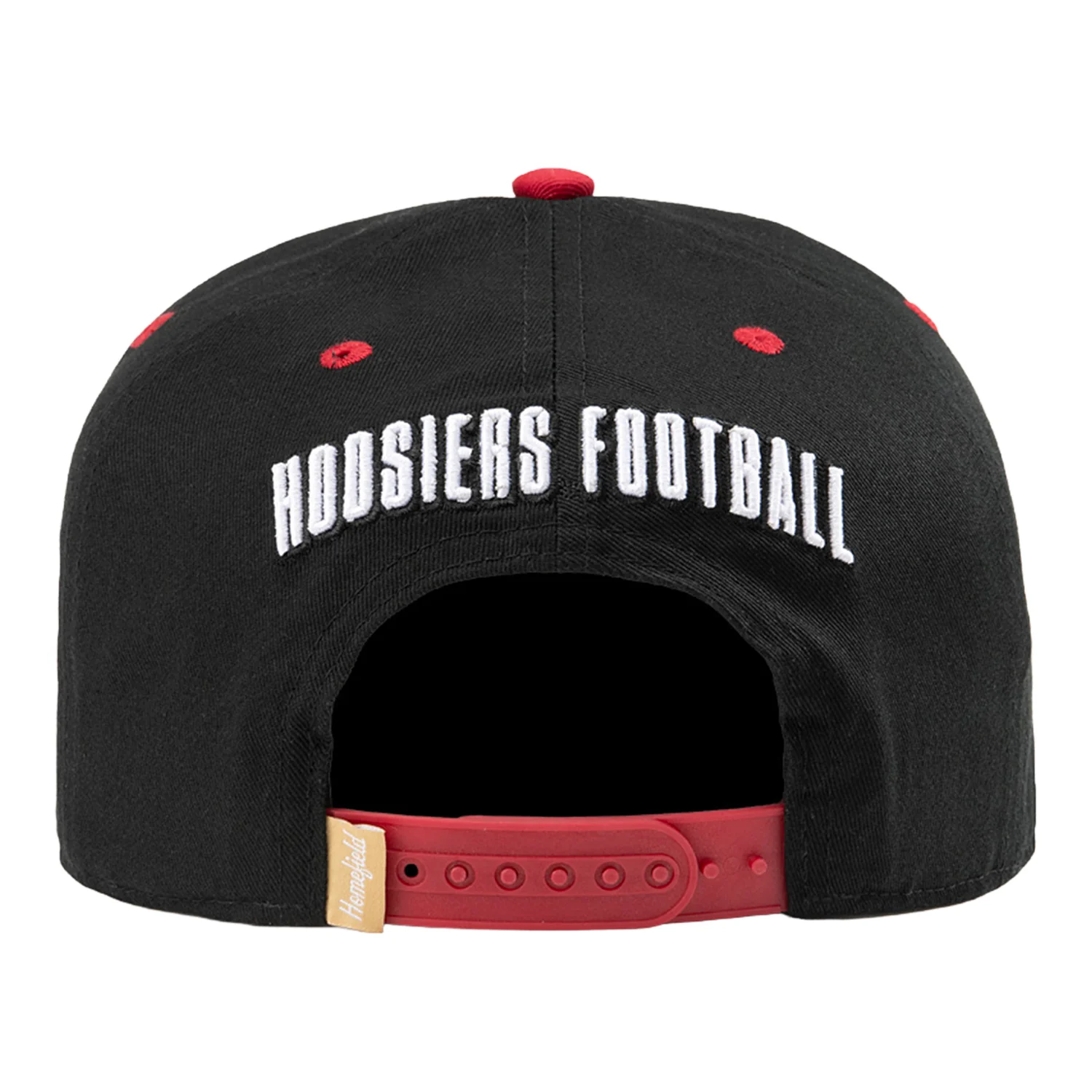 Indiana Hoosiers Homefield Adjustable Snapback Vintage Football Hat - Image 3