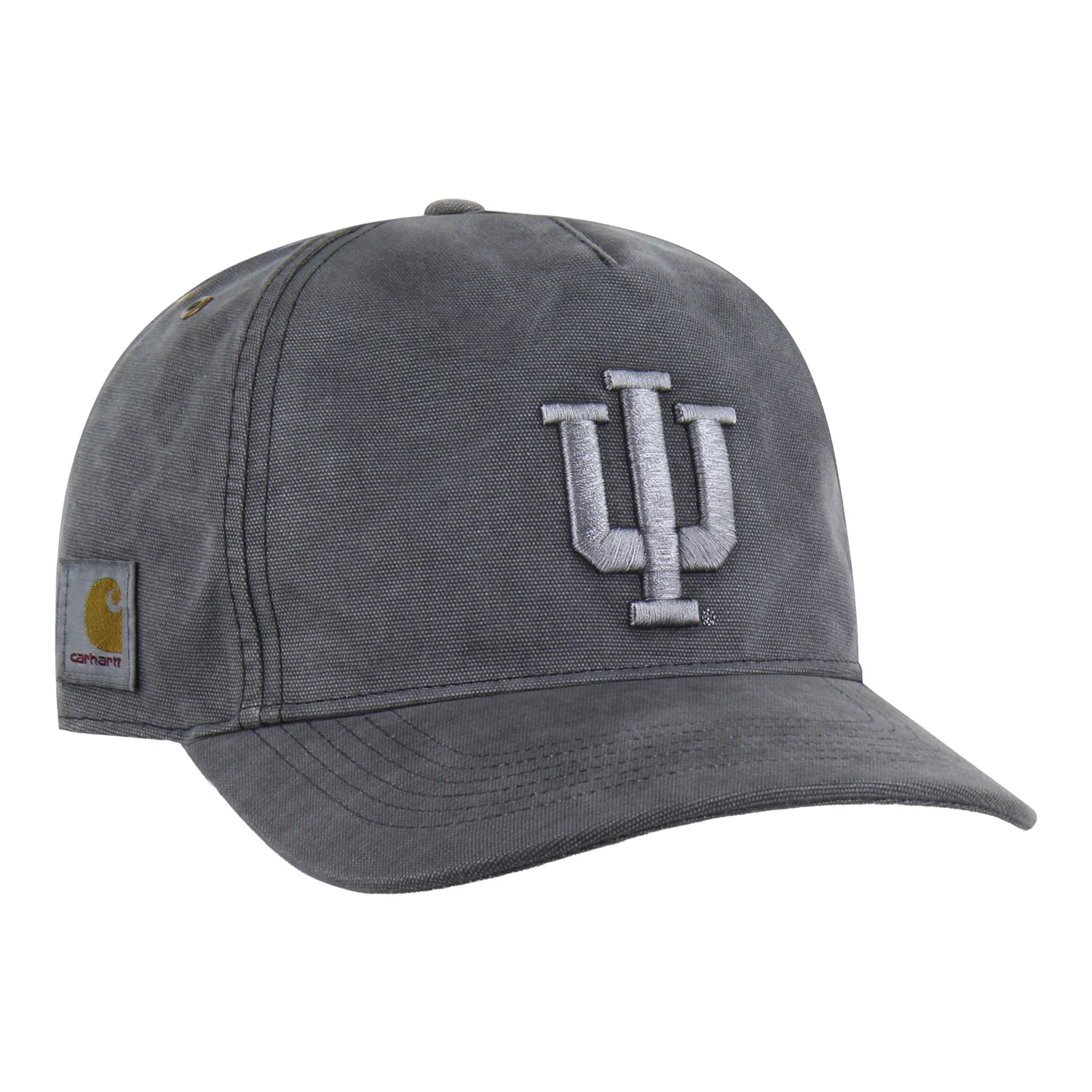 Indiana Hoosiers '47 Carhartt Dyed Black Hitch Hat - Image 2