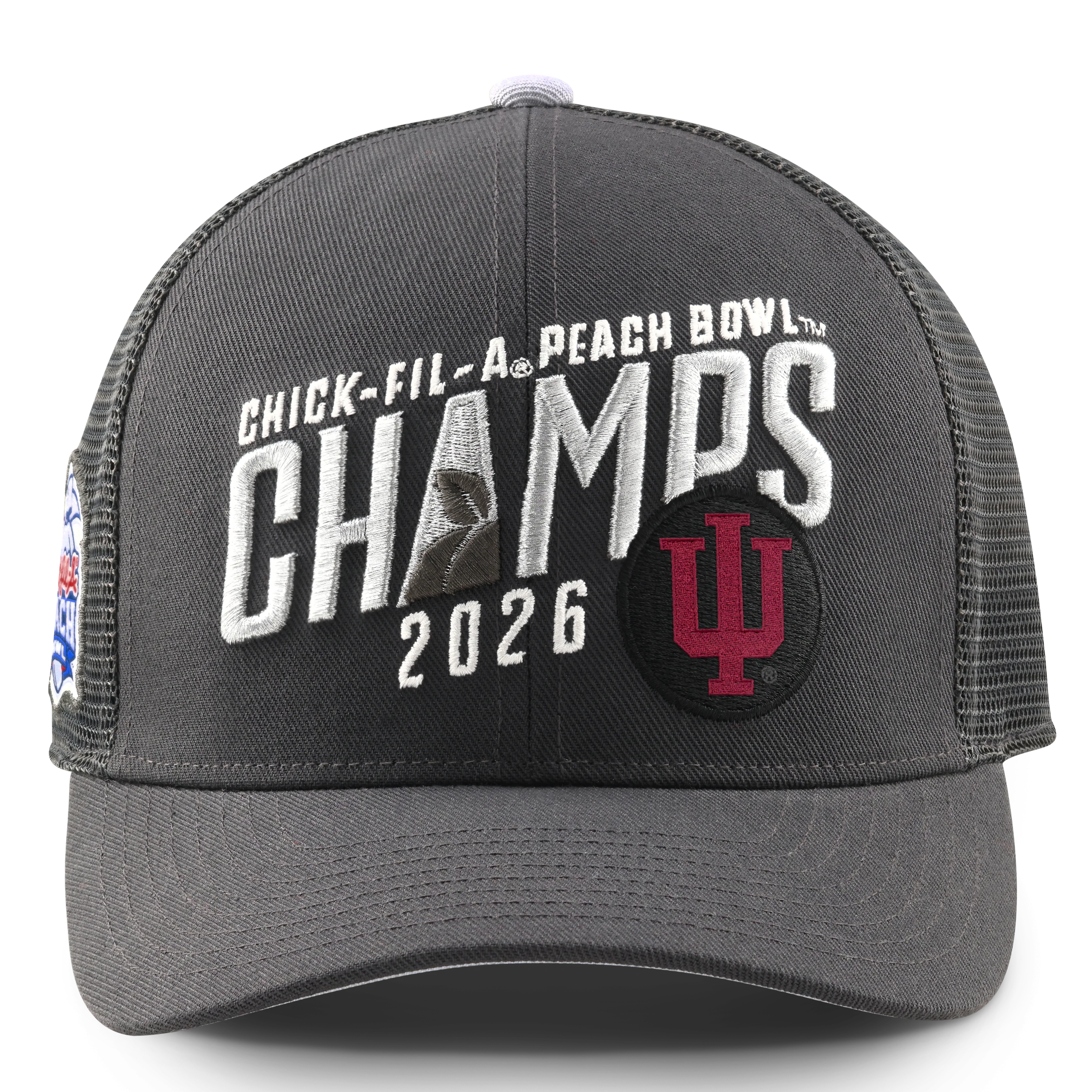 Indiana Hoosiers 2026 Peach Bowl Game Champs Hat - Image 4