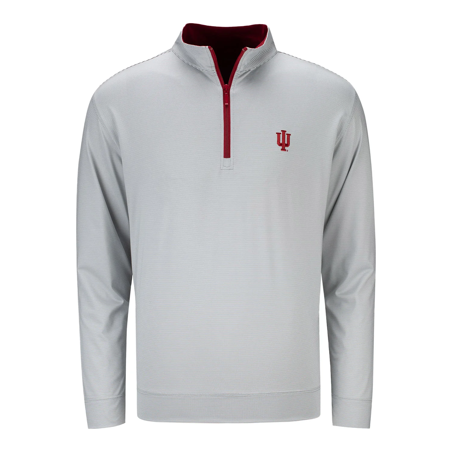 Indiana Hoosiers Performance Stripe 1/4 Zip Jacket