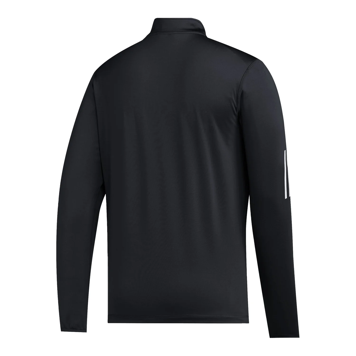 Indiana Hoosiers Adidas Coaches 1/4 Zip Black Jacket - Image 2