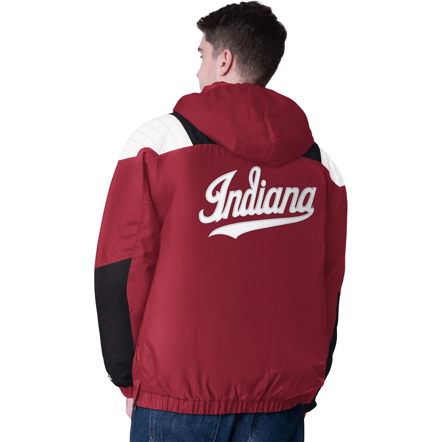 Indiana Hoosiers Charger Vault Crimson Jacket - Image 2