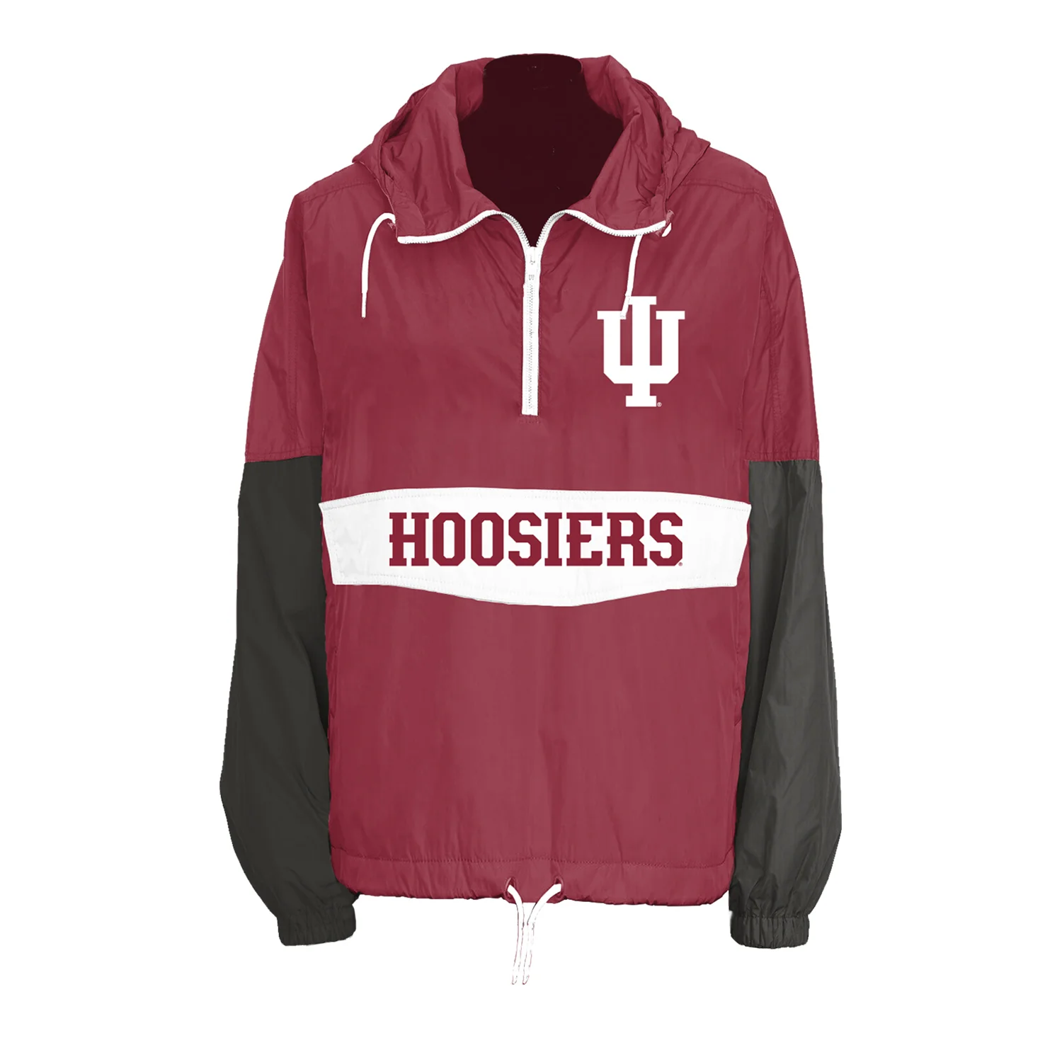 Indiana Hoosiers Retro Pullover Windbreaker