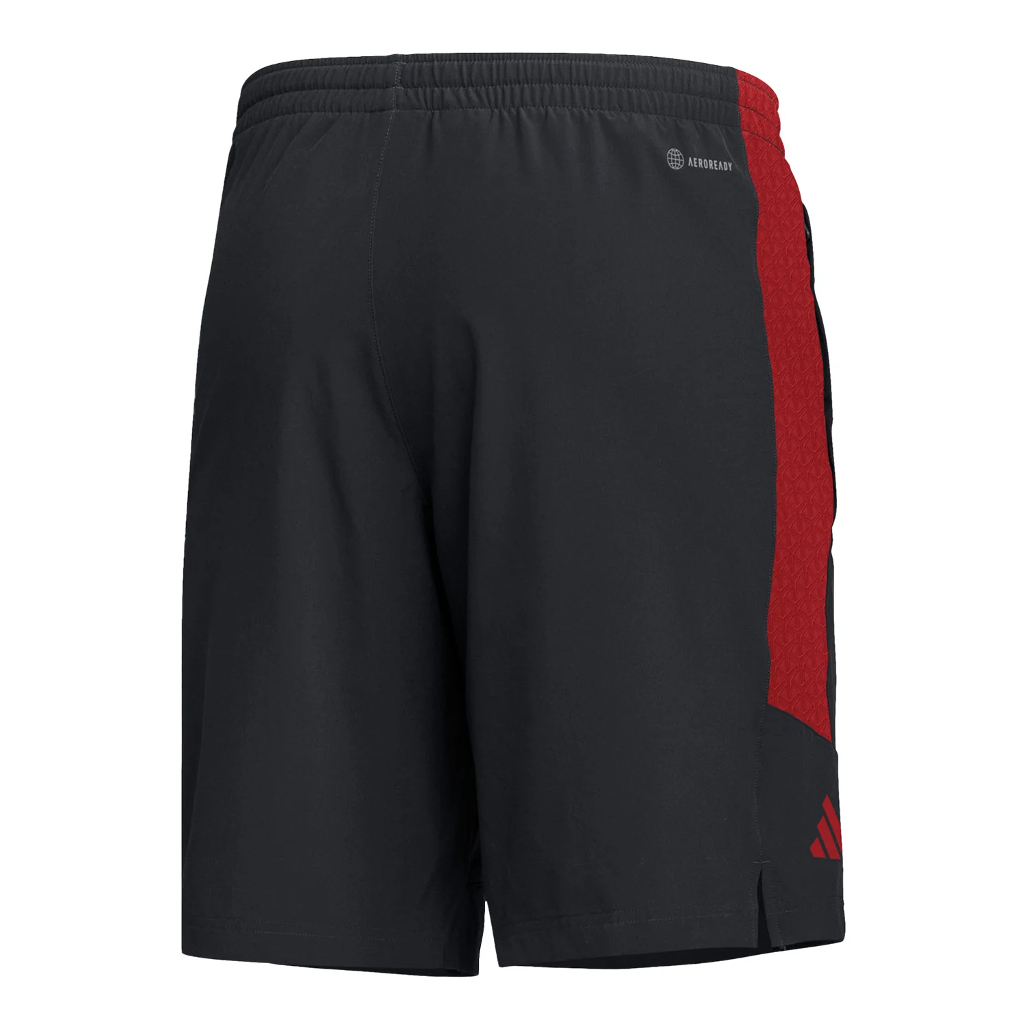 Indiana Hoosiers Adidas Sideline Pocket Black Short - Image 2