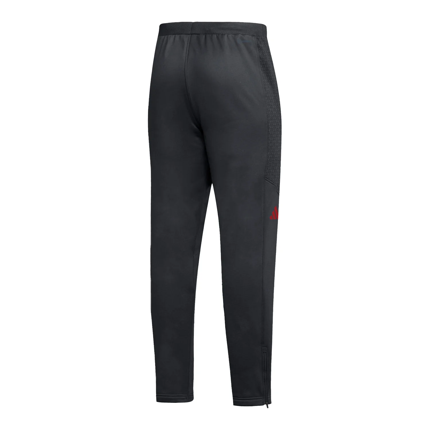 Indiana Hoosiers Adidas Sideline Tapered Black Pant - Image 2