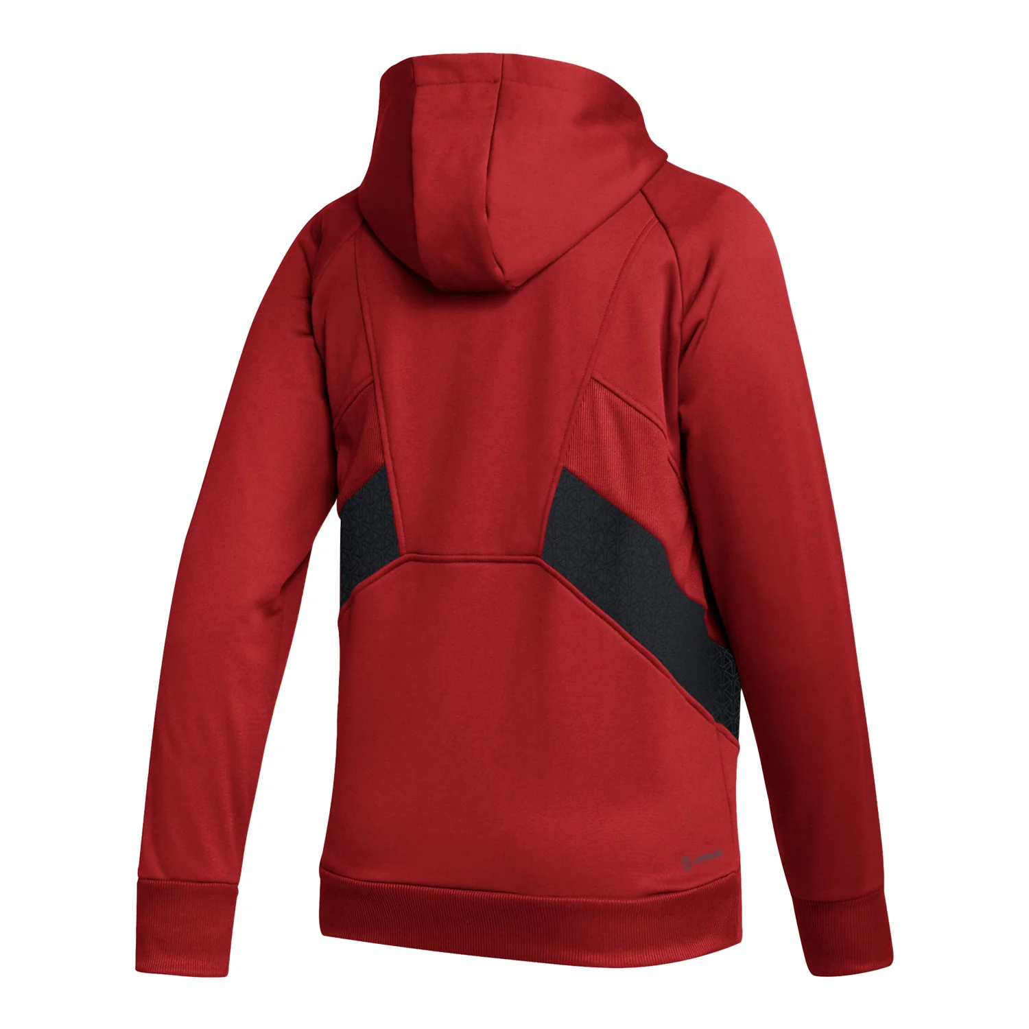 Indiana Hoosiers Adidas Travel Sideline Crimson Hood - Image 2