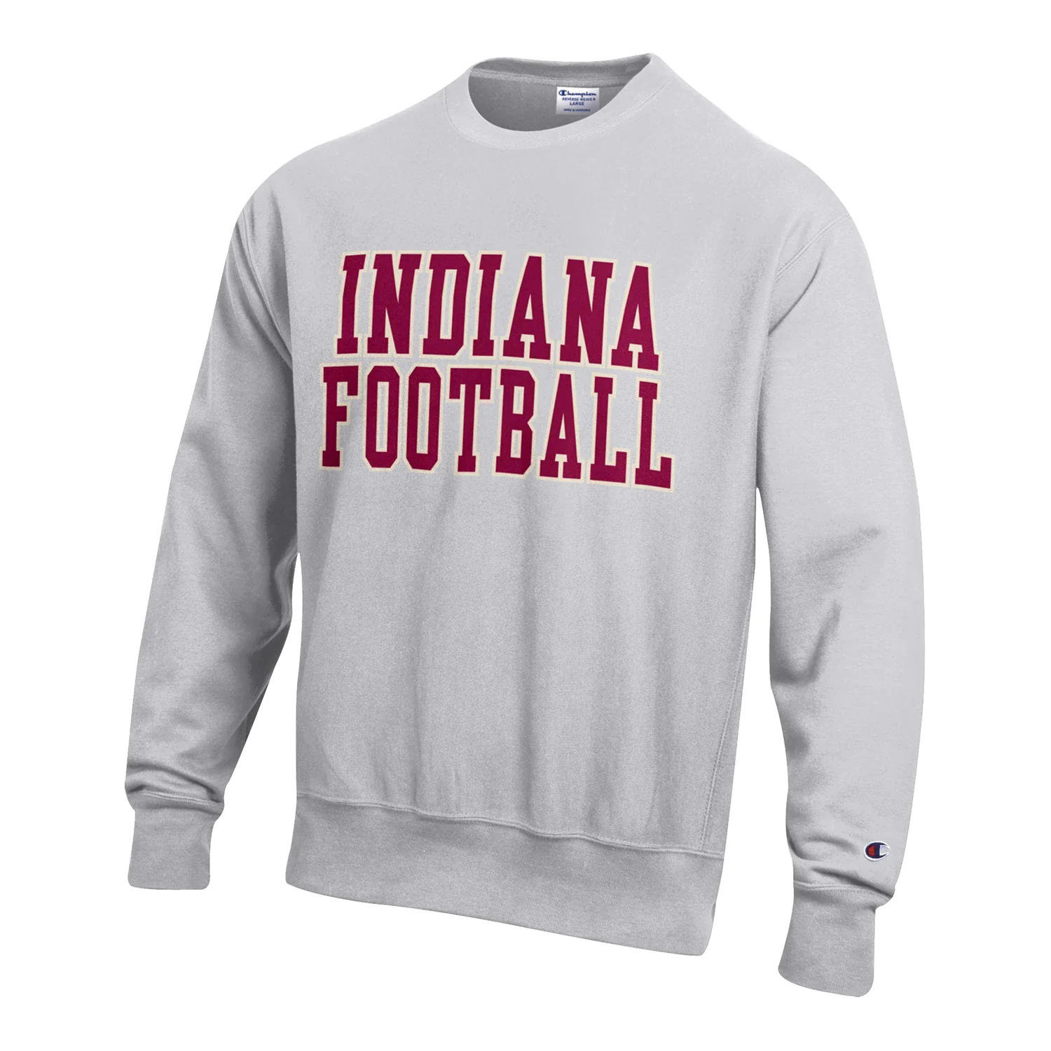 Indiana Hoosiers Football Champion Grey Crewneck