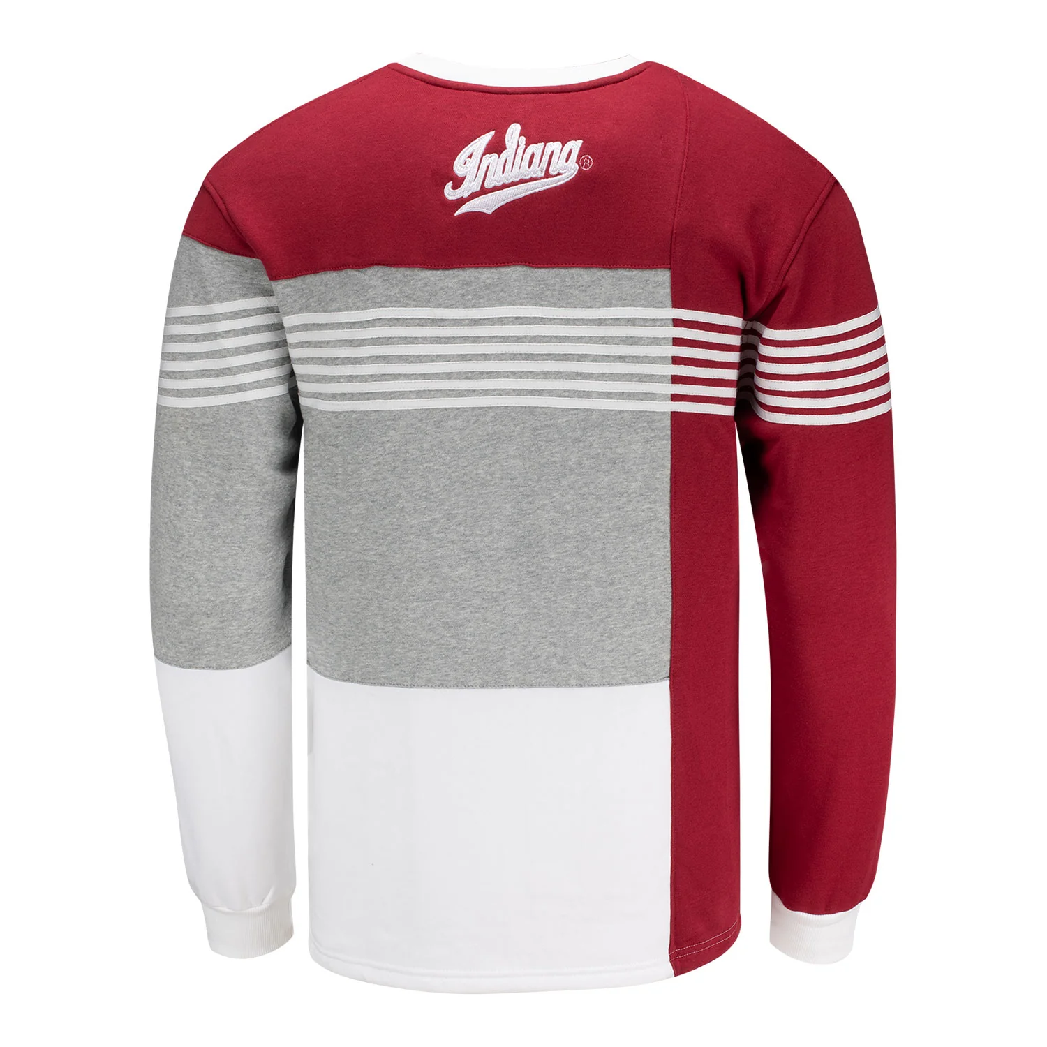Indiana Hoosiers Stripes Crewneck - Image 2
