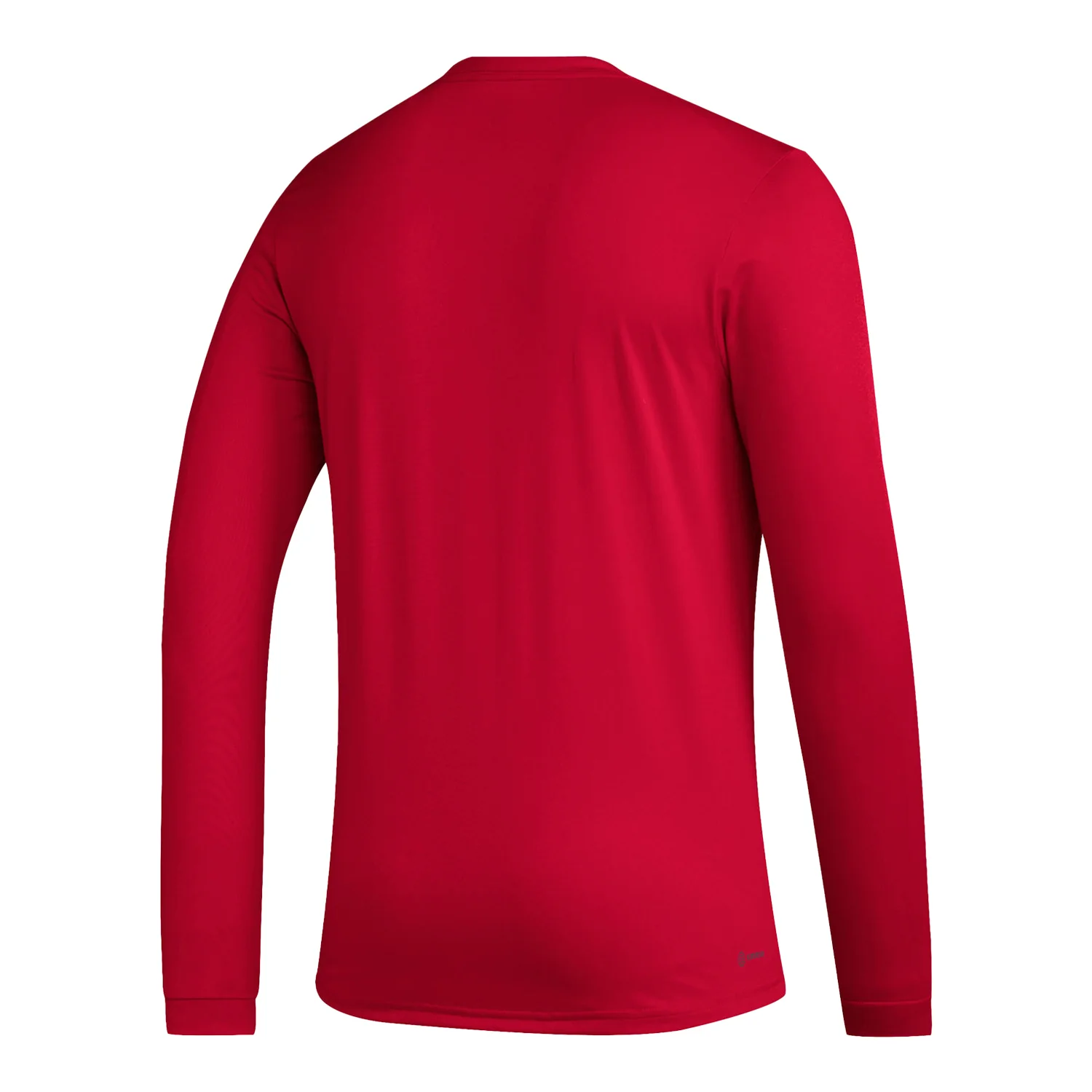 Indiana Hoosiers Adidas Locker Fade Basketball Long Sleeve Crimson T-Shirt - Image 2