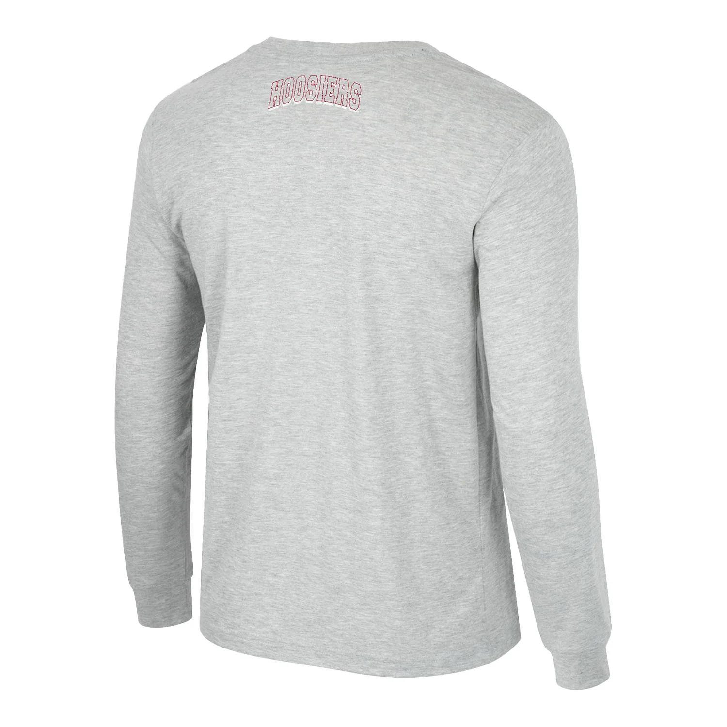 Indiana Hoosiers Hasta La Vista Long Sleeve Grey T-shirt - Image 2