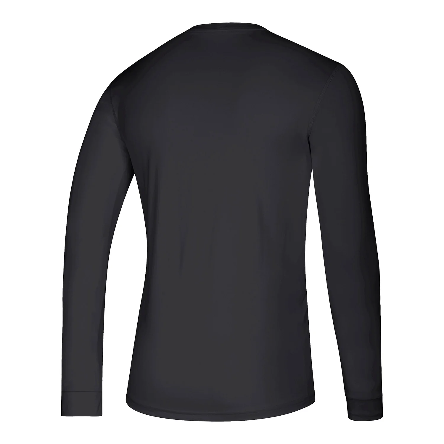 Indiana Hoosiers Adidas Creator Baseball Black Long Sleeve T-Shirt - Image 2