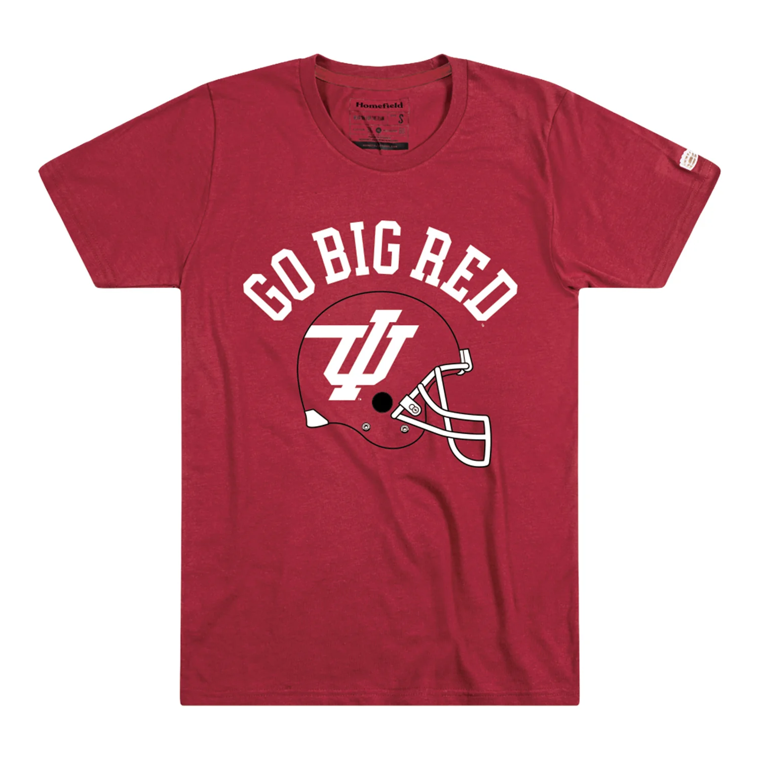 Indiana Hoosiers Flying IU Helmet T-Shirt